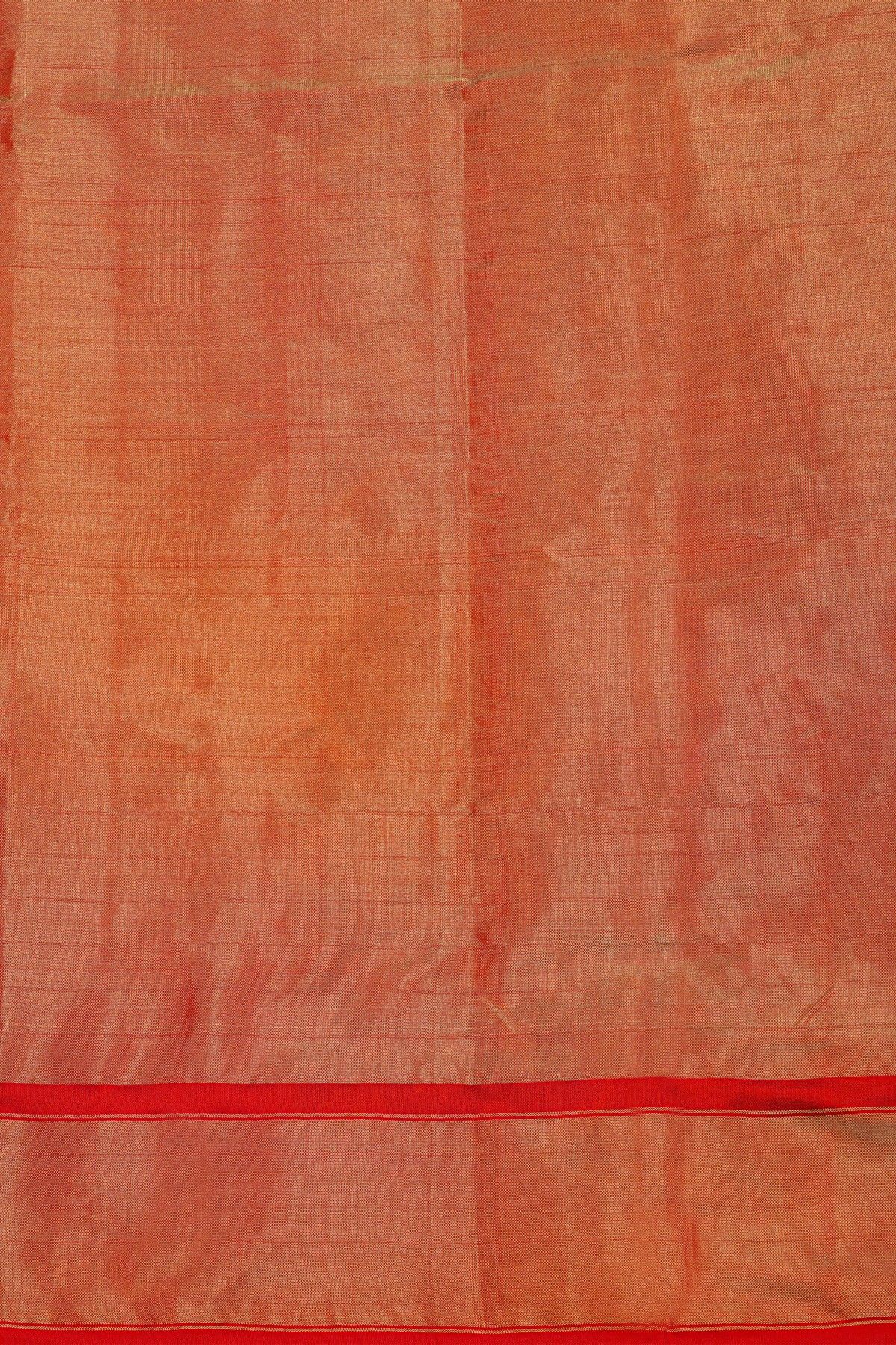 Ikat Silk Dual Colour Saree