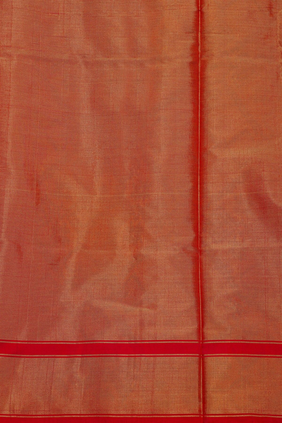 Ikat Silk Yellow Saree