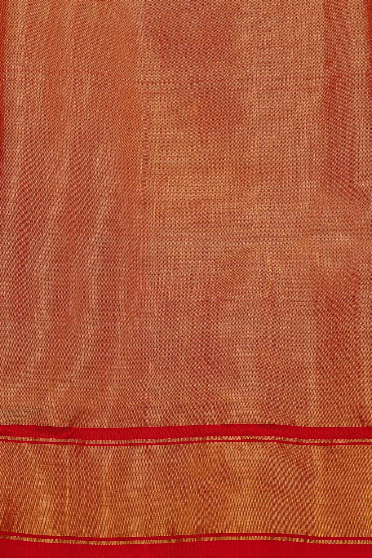 Ikat Silk Off White Saree