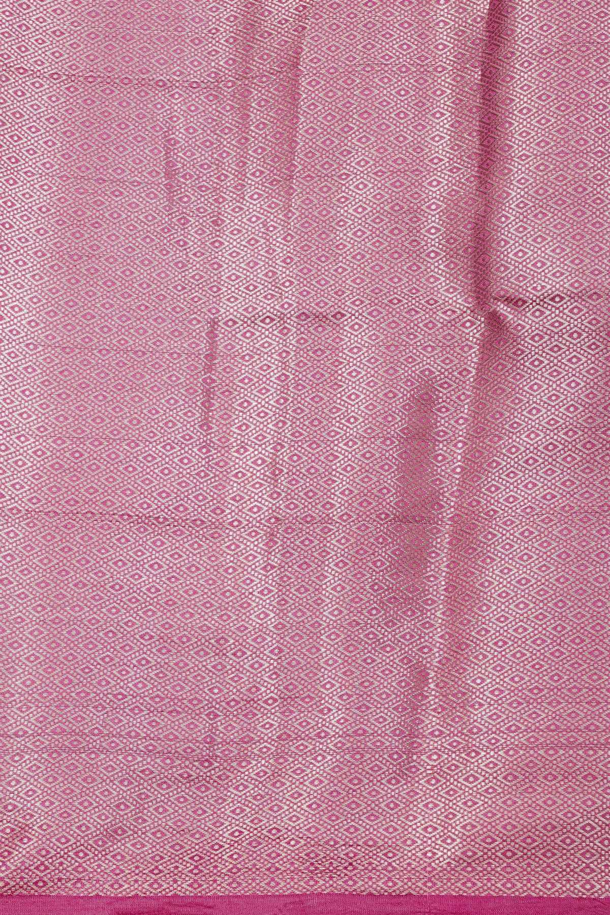 Fancy Matka Silk Magenta Saree