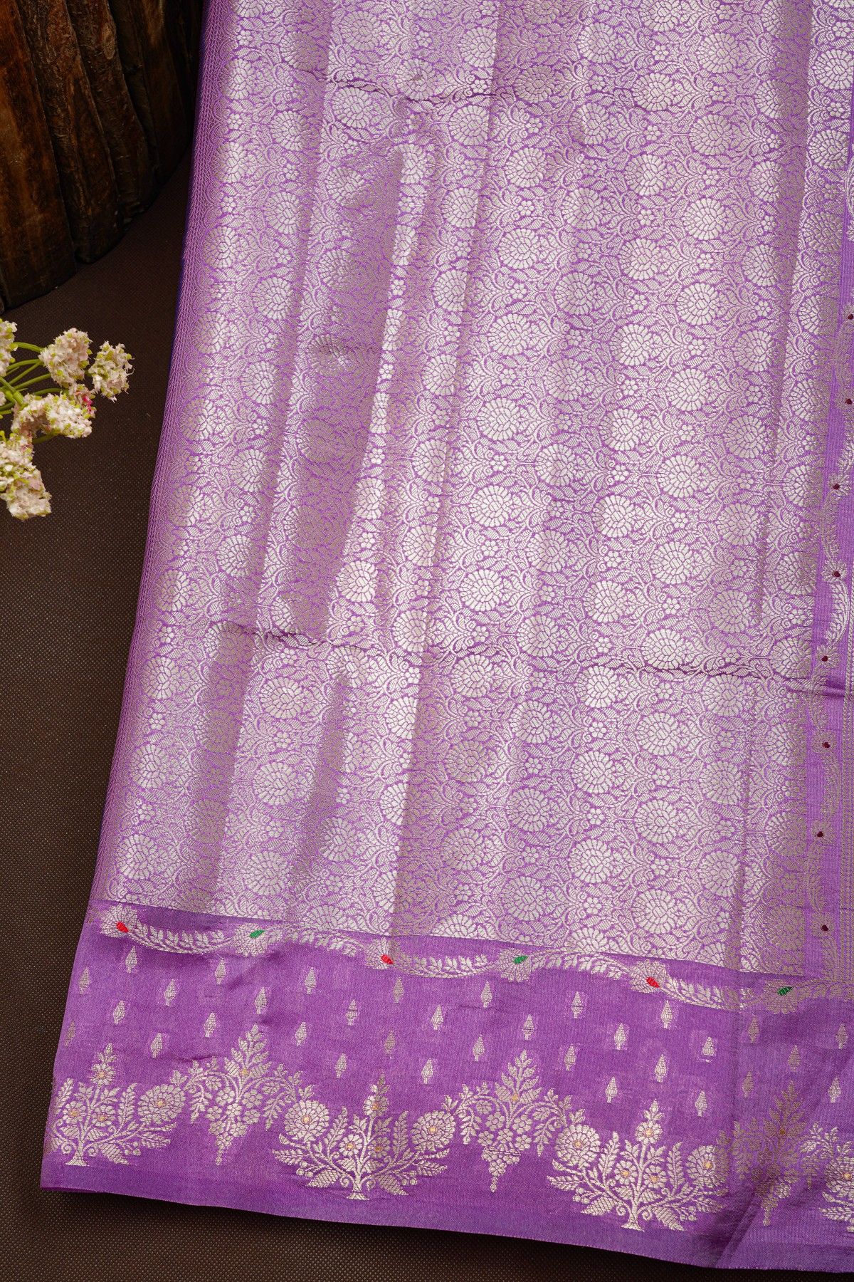 Fancy Matka Silk Royal Blue Saree