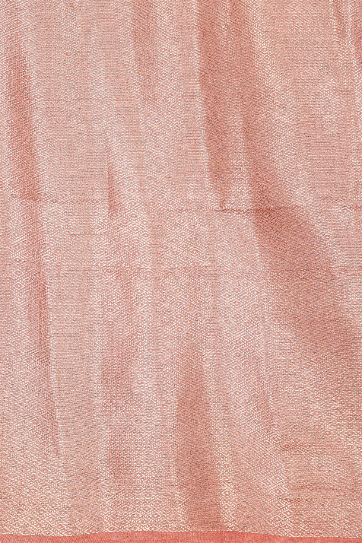 Fancy Matka Silk Orange Saree