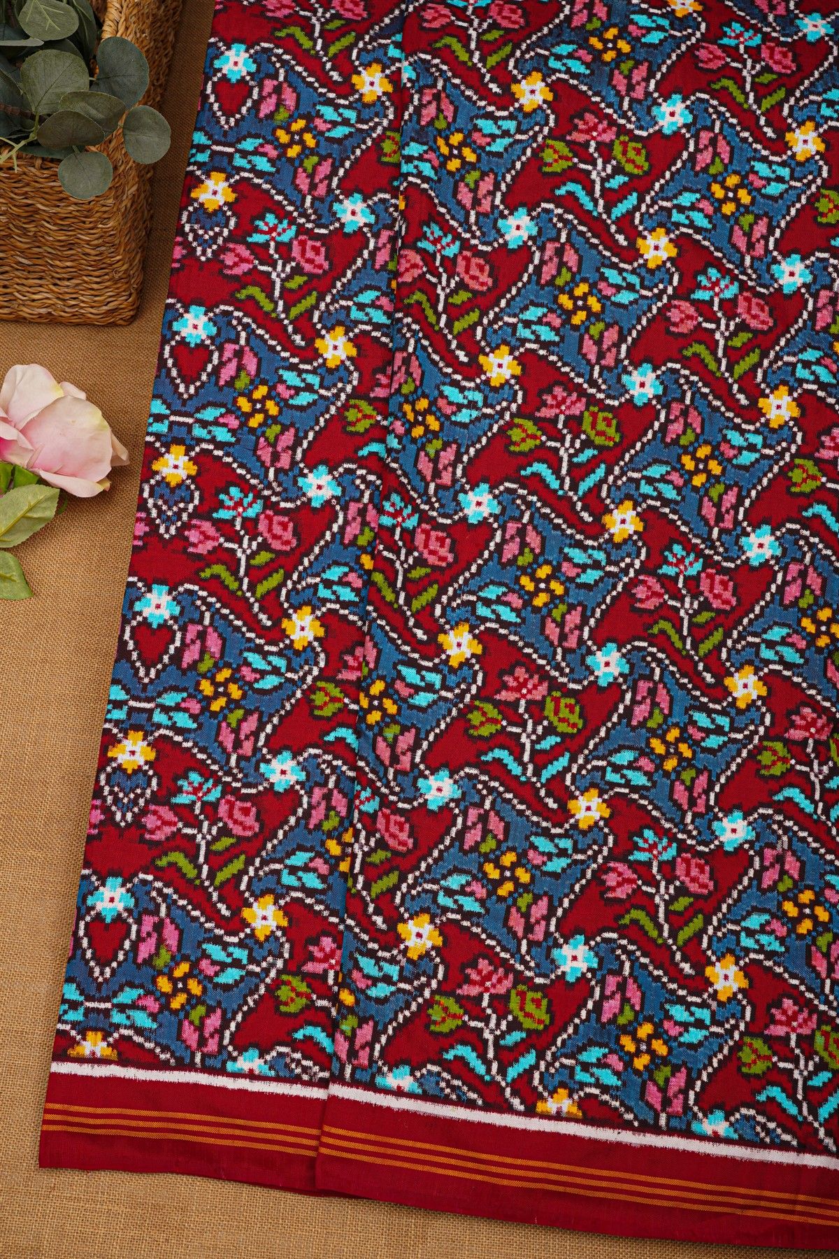 Patola Silk Multi-Colour Saree