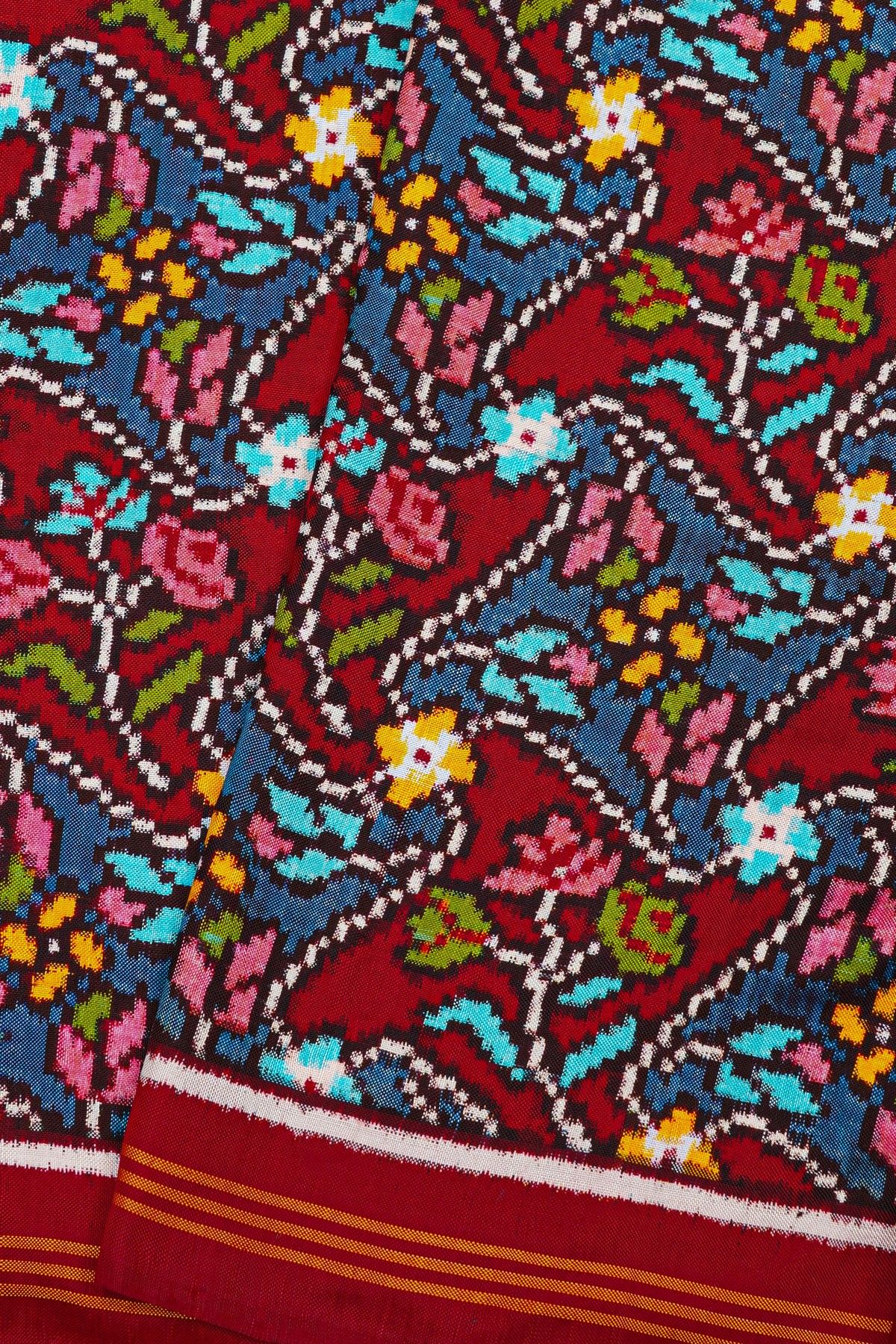 Patola Silk Multi-Colour Saree