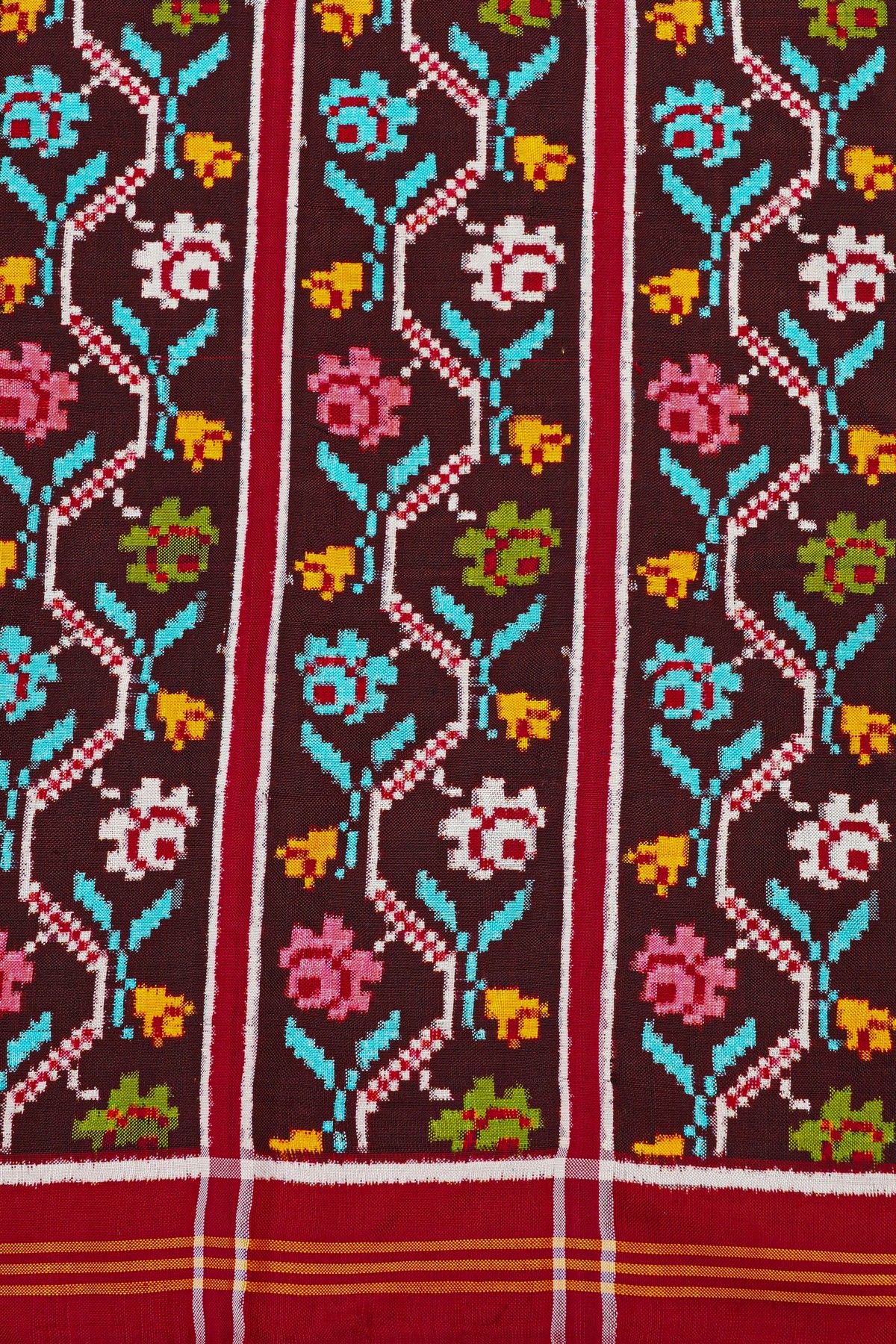 Patola Silk Multi-Colour Saree