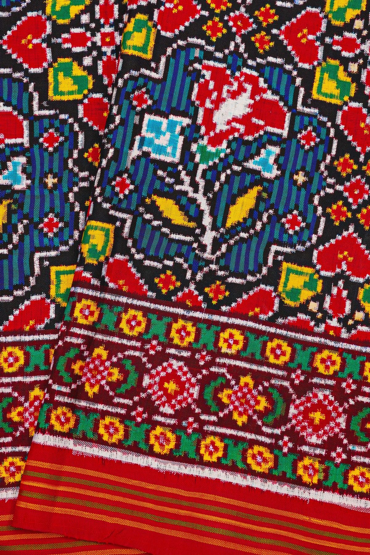 Patola Silk Multi-Colour Saree