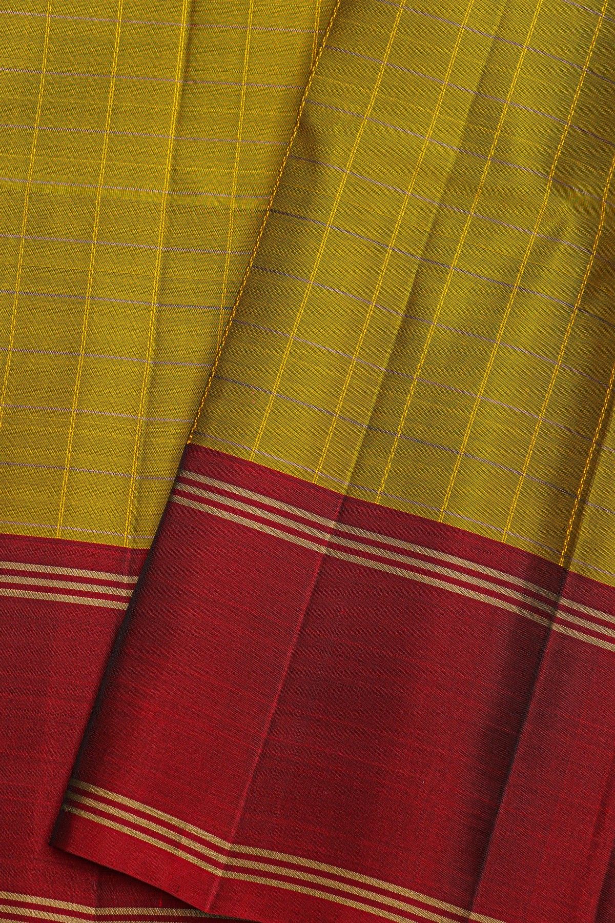 Coimbatore Soft Silk Mehendi Green Saree