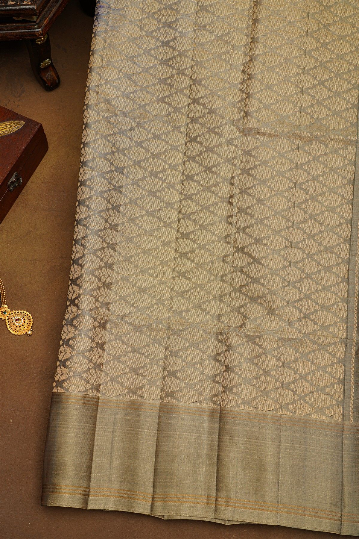 Coimbatore Soft Silk Blue Saree