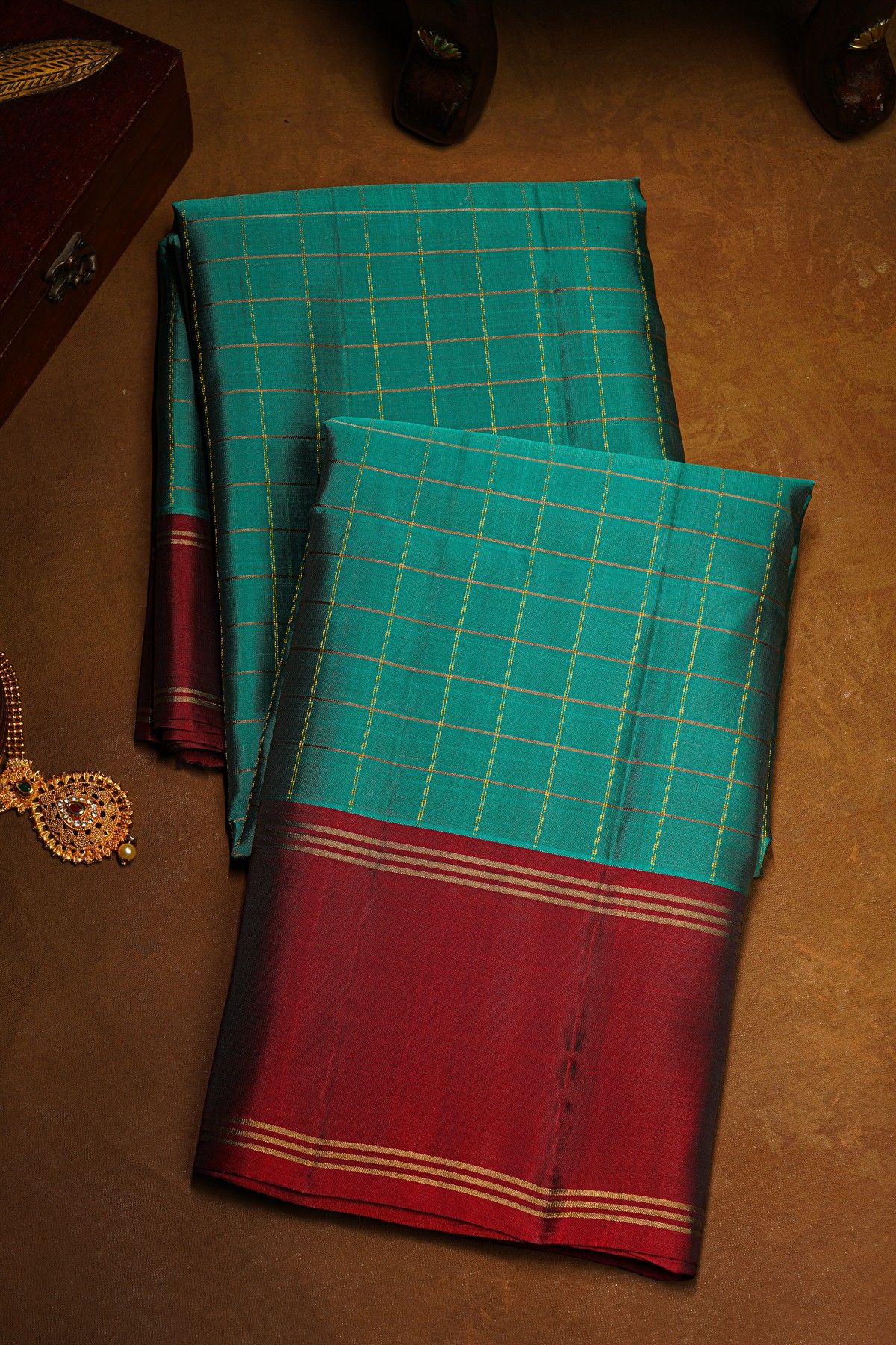 Coimbatore Soft Silk Blue Saree