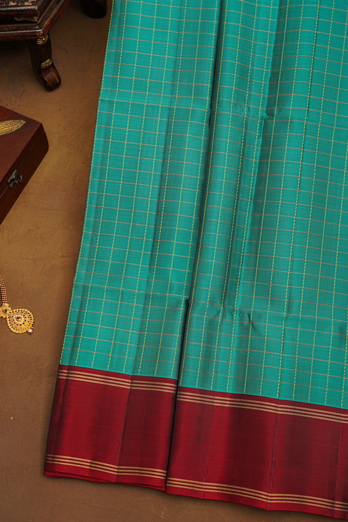 Coimbatore Soft Silk Blue Saree