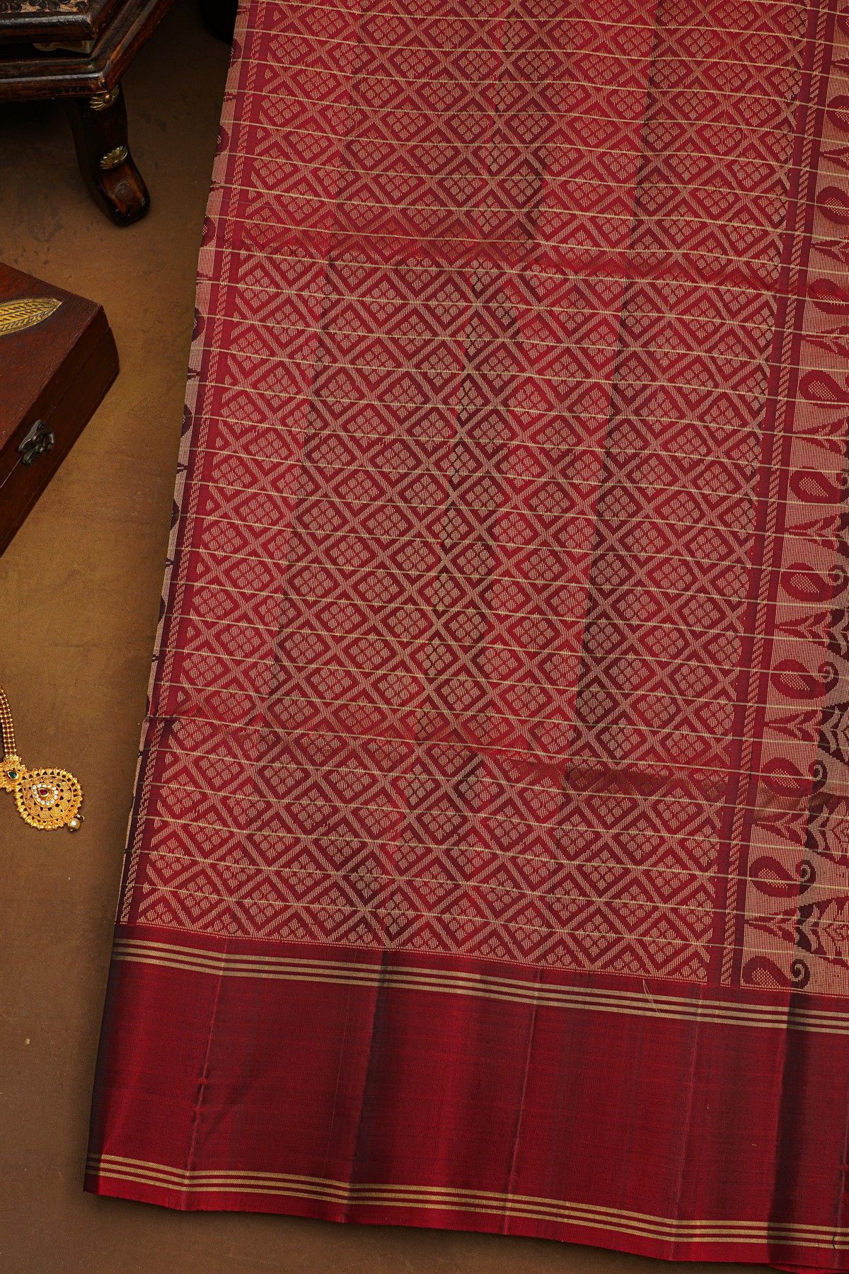 Coimbatore Soft Silk Blue Saree