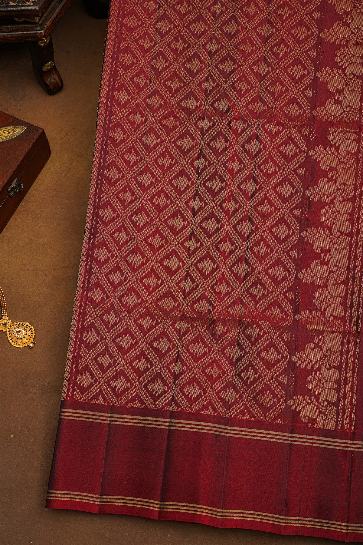 Coimbatore Soft Silk Mehendi Green Saree