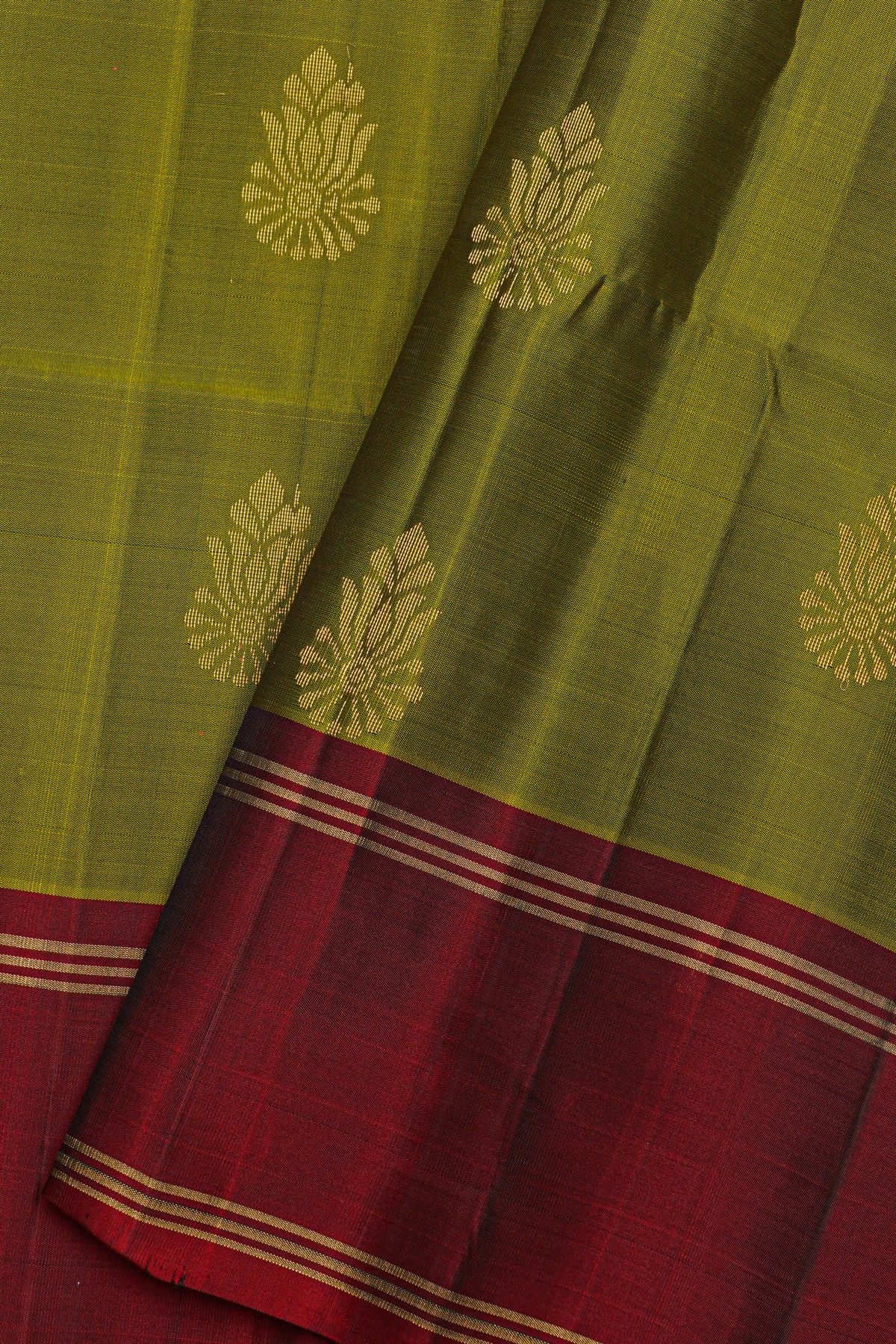 Coimbatore Soft Silk Mehendi Green Saree