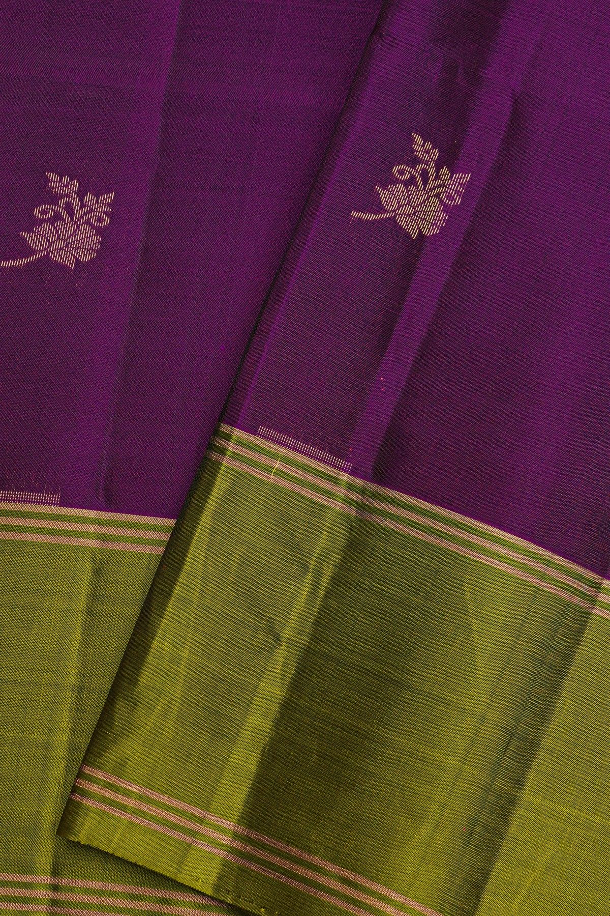 Coimbatore Soft Silk Purple Saree