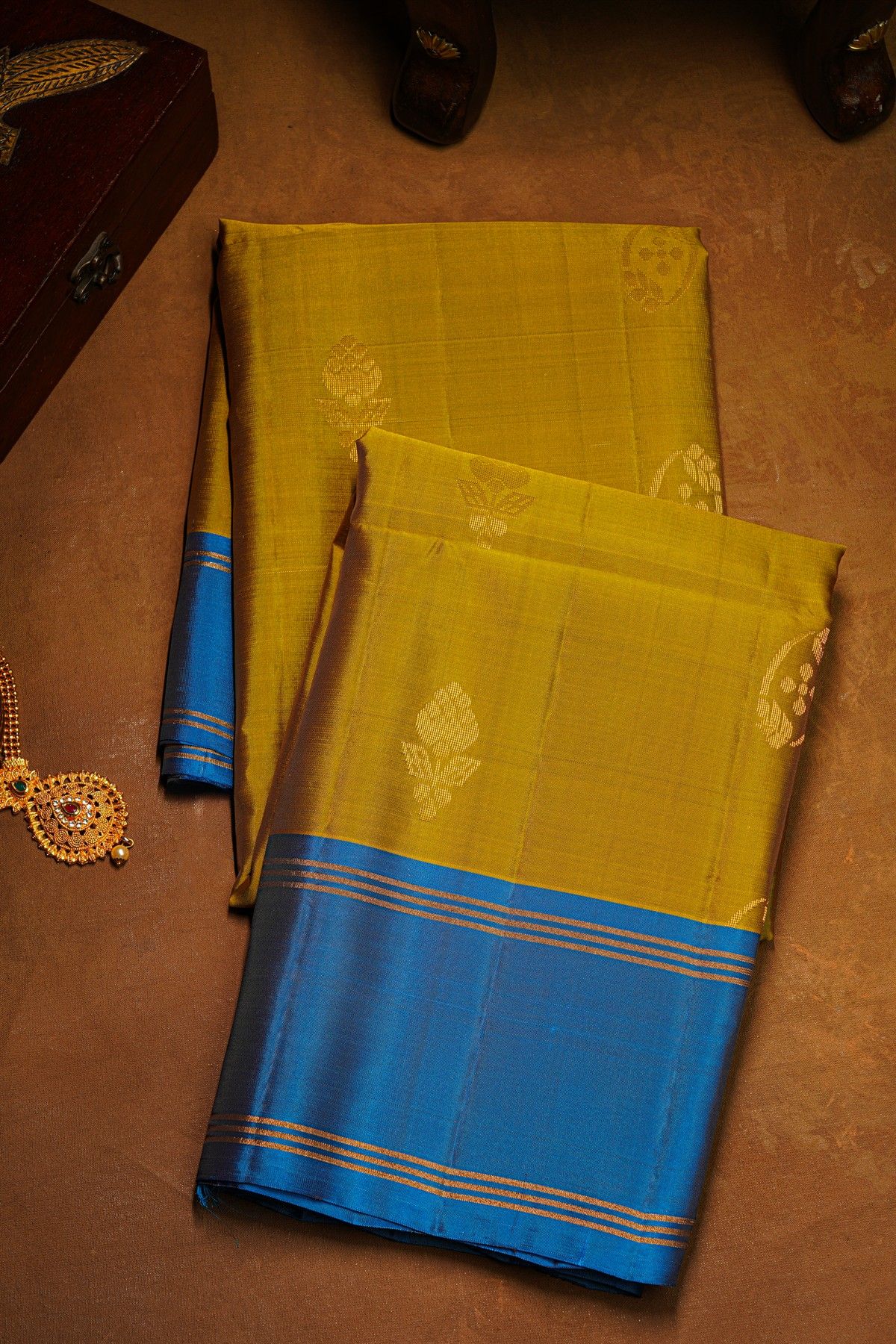 Coimbatore Soft Silk Mehendi Green Saree