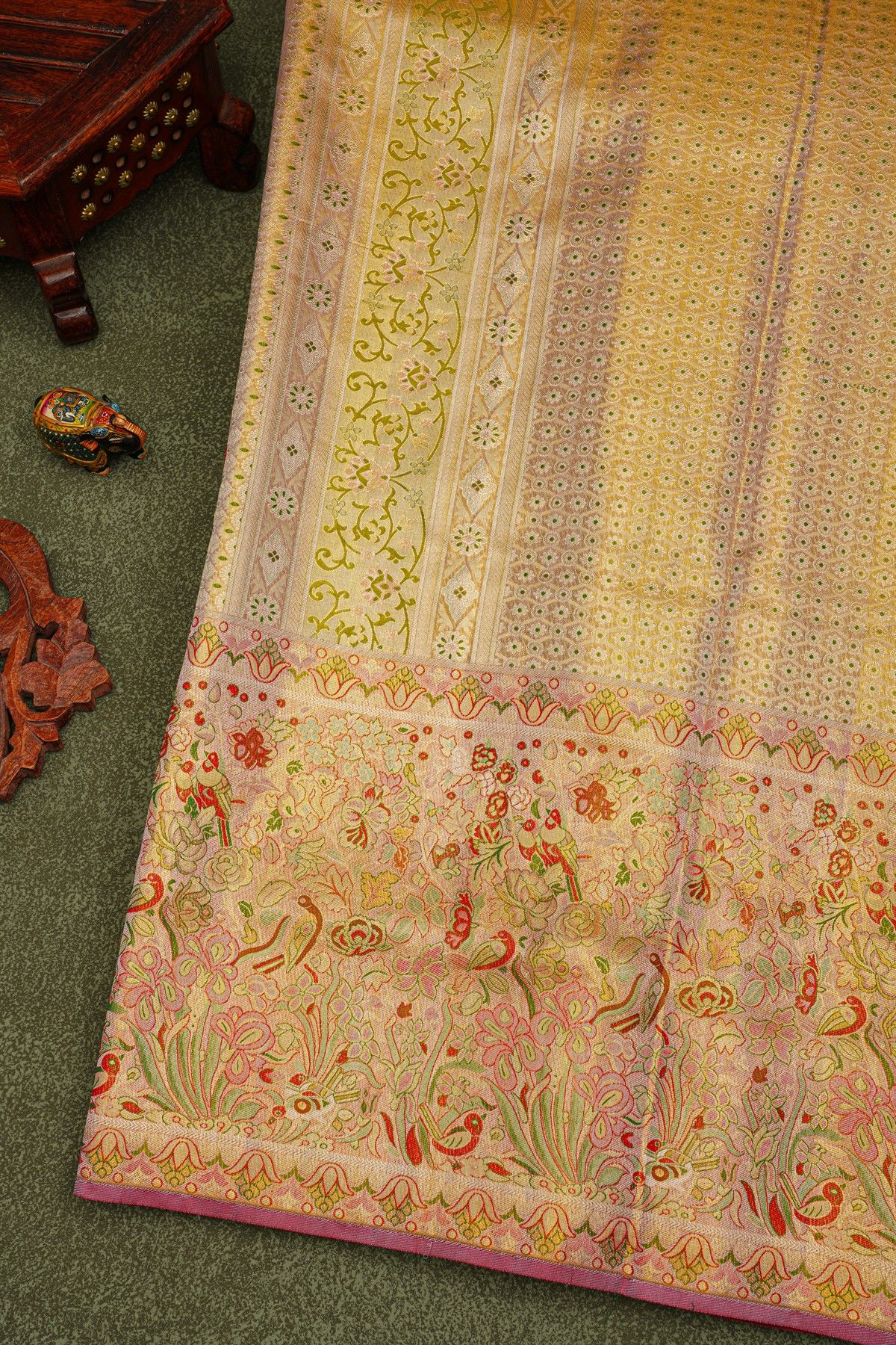 Kanchipuram Silk Red Saree
