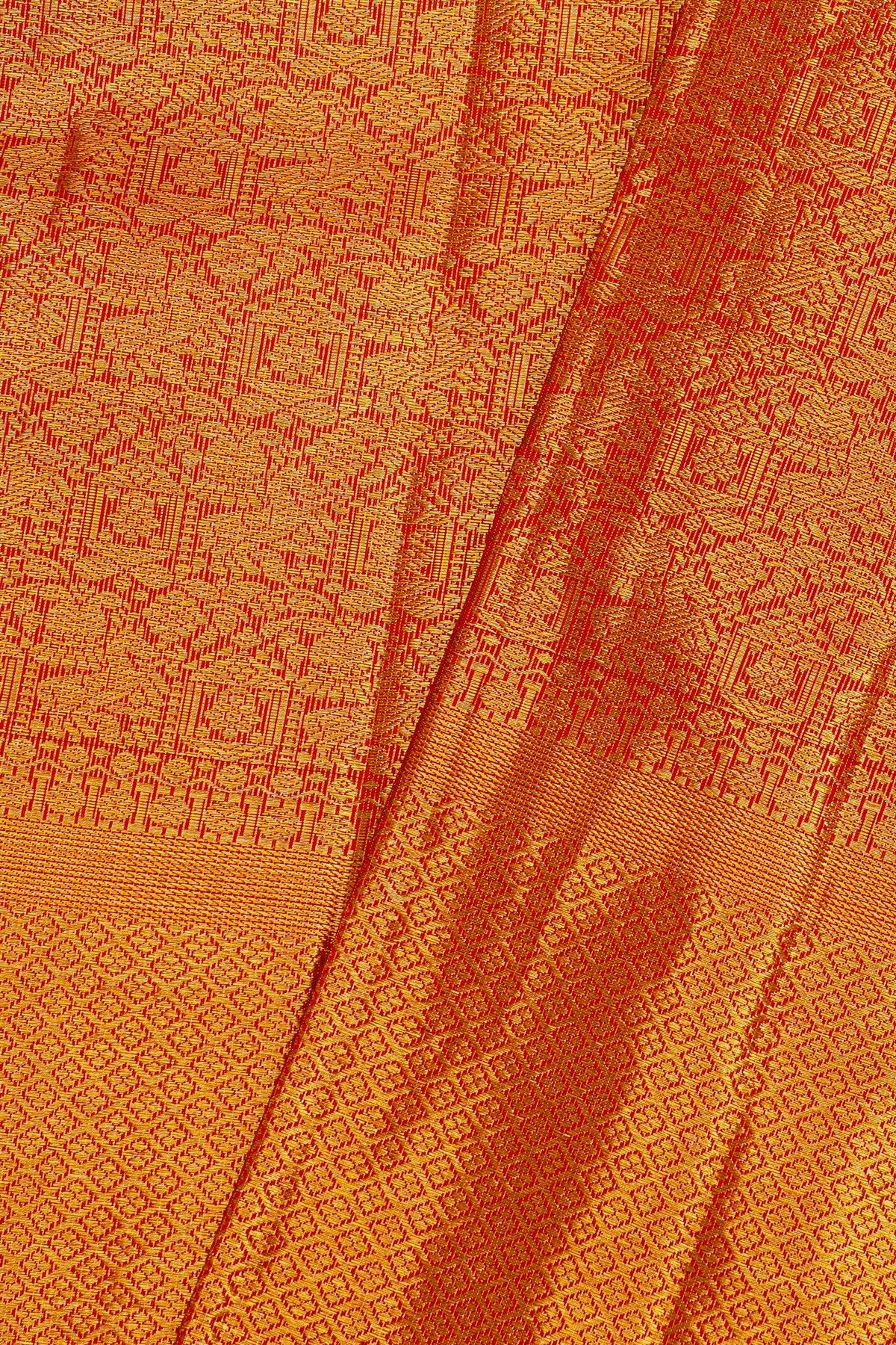 Kanchipuram Silk Red Saree