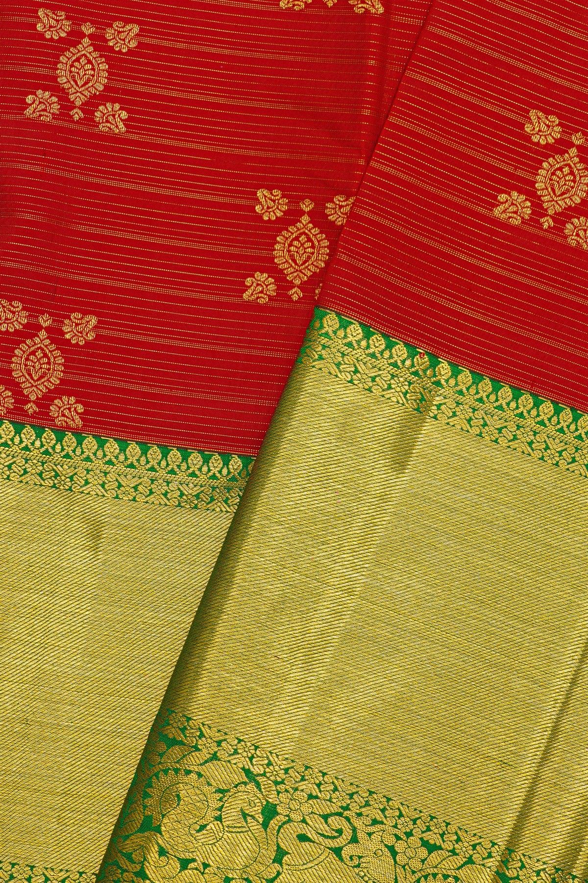 Kanchipuram Silk Red Saree