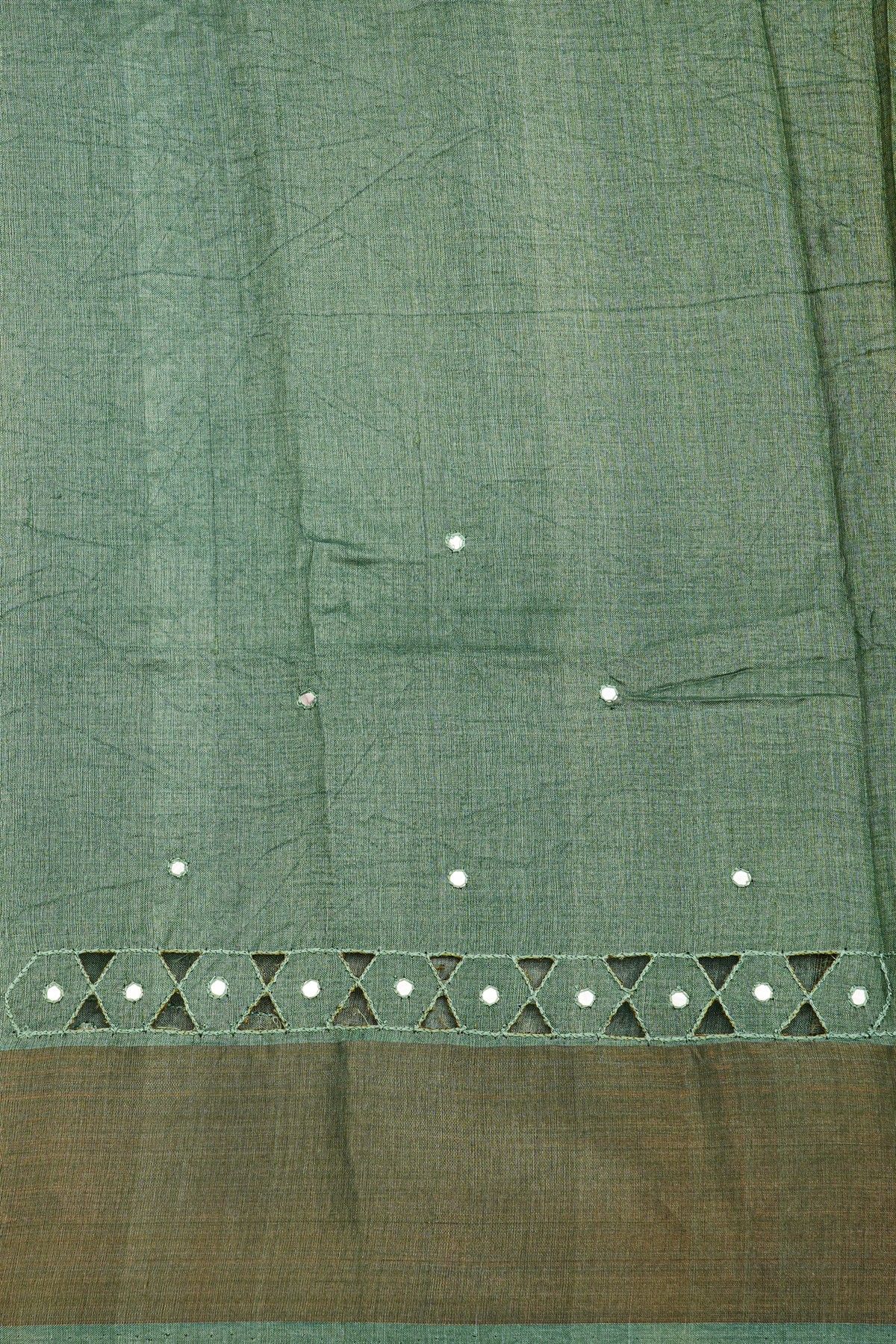 Fancy Tussar Multi-Colour Saree With Kaddi Border