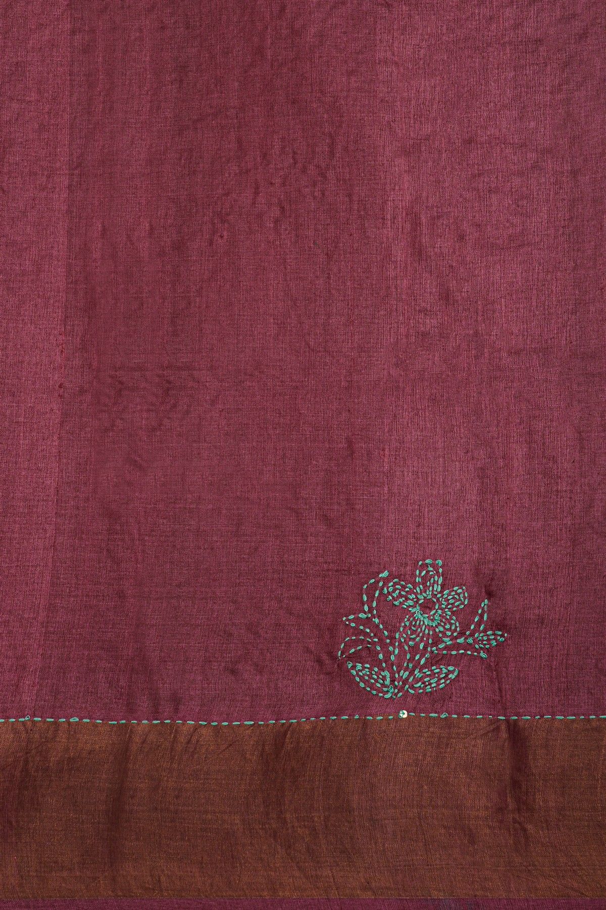 Fancy Tussar Multi-Colour Saree With Kaddi Border