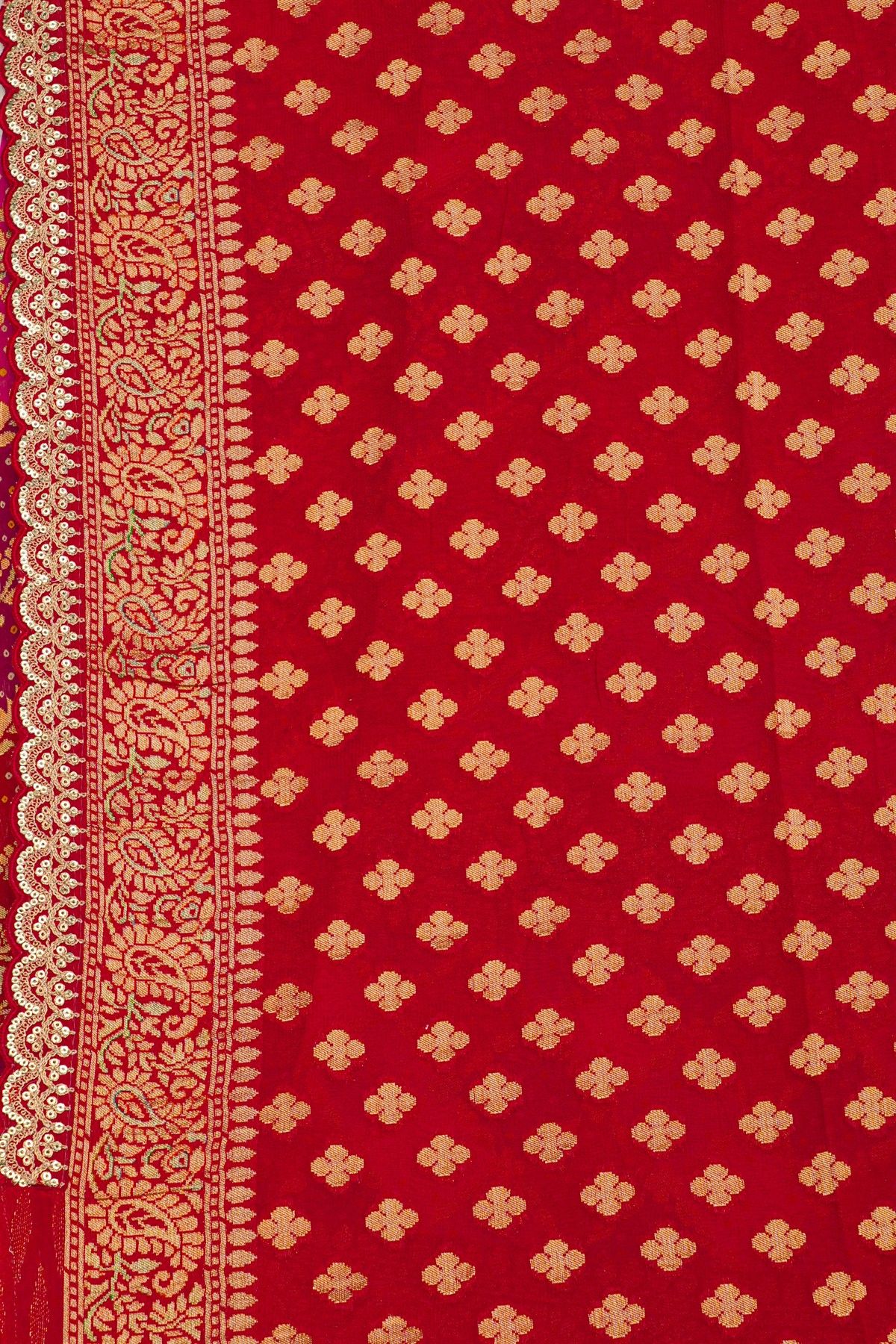Banarasi Silk Multi-Colour Saree