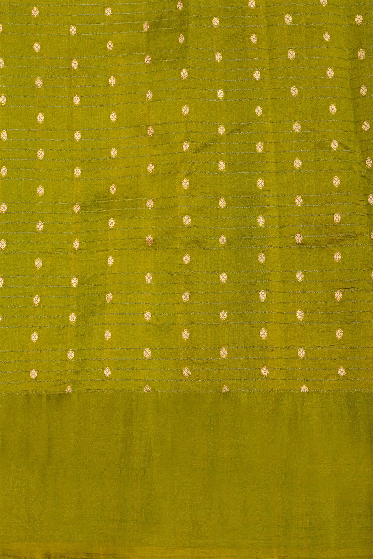 Fancy Matka Silk Purple Saree With Checks Body And Self Florals And Leaves Border