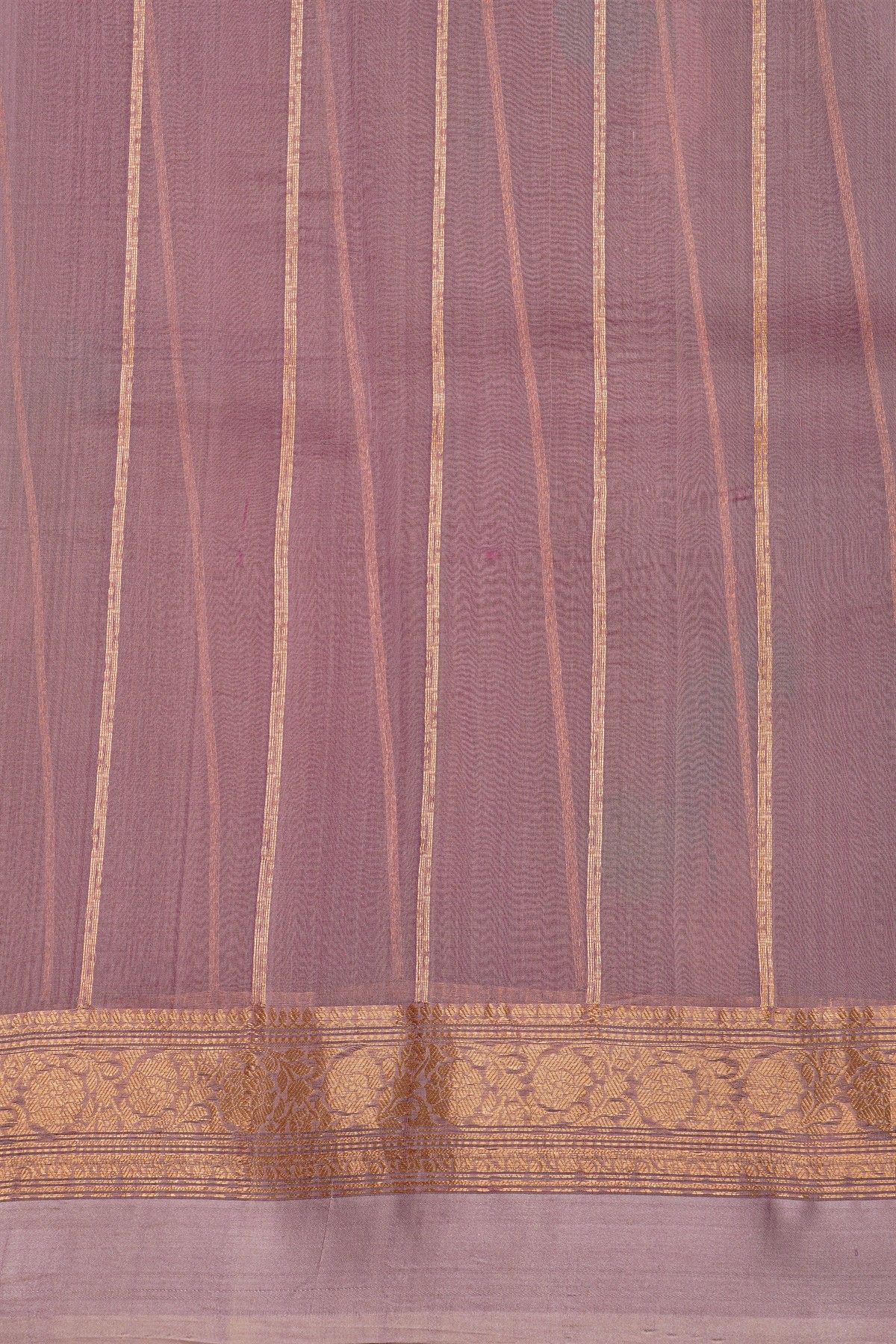 Fancy Organza Maroon Saree With Florals And Buttis Body And Contrast Florals And Leaves Border