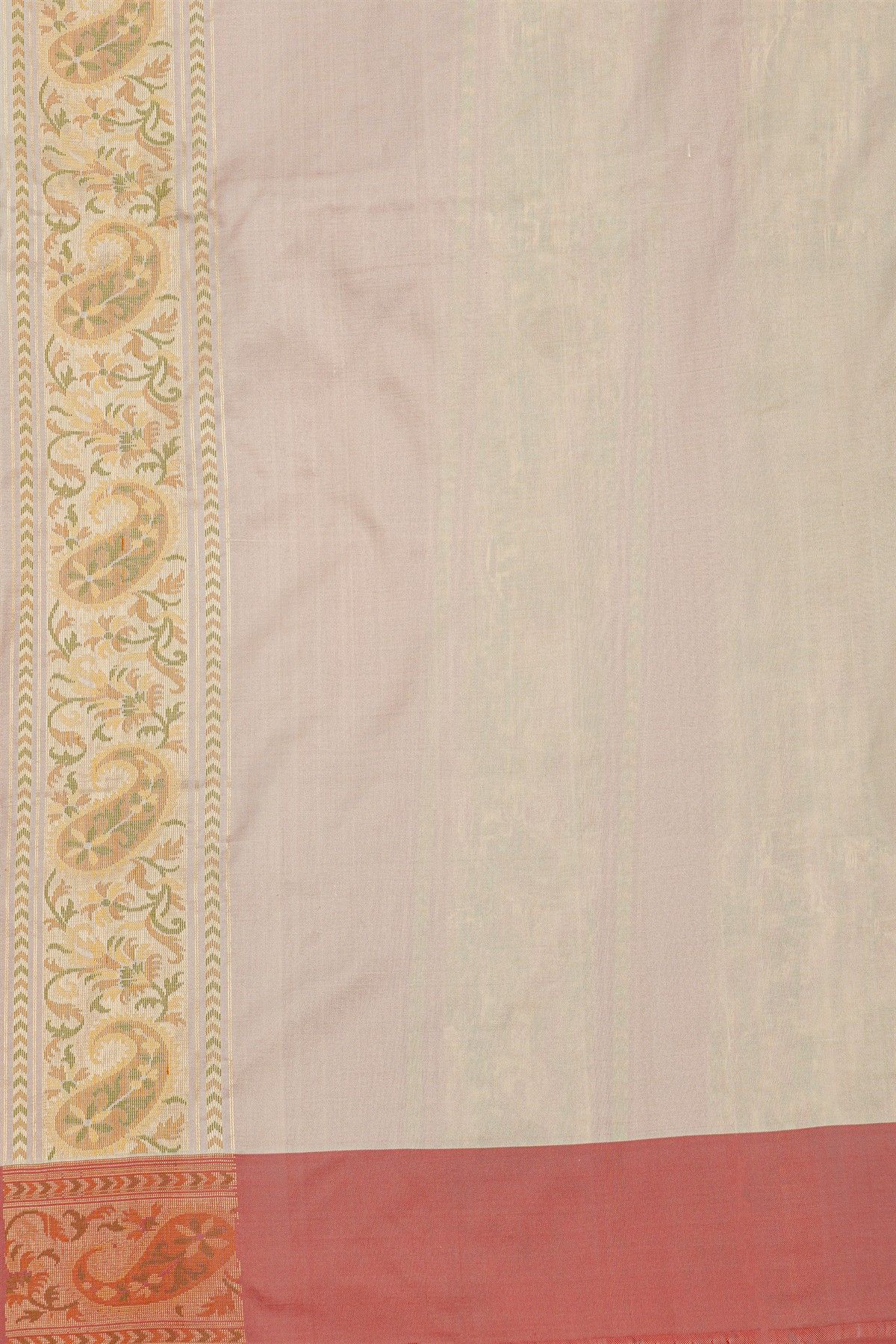 Banarasi Silk Off White Saree