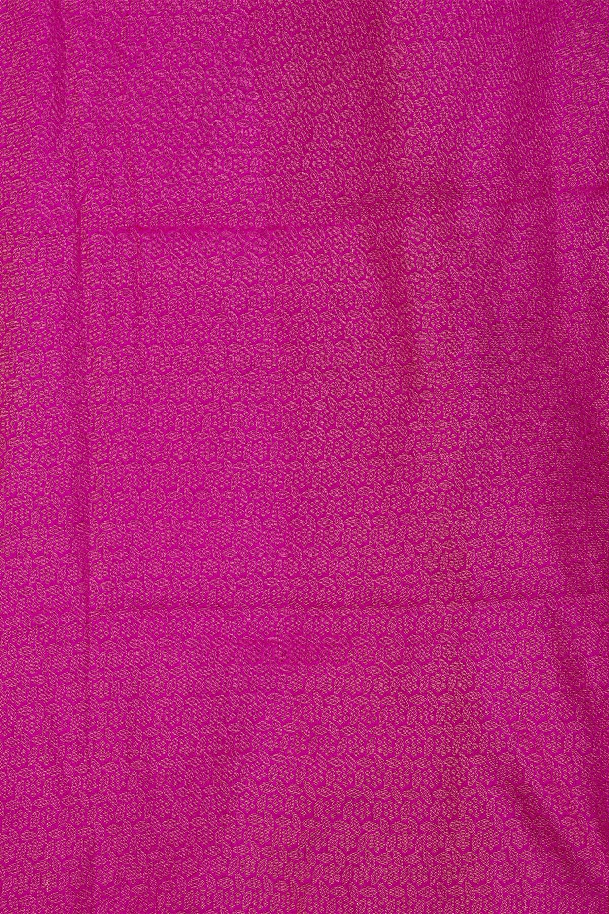 Banarasi Silk Magenta Saree