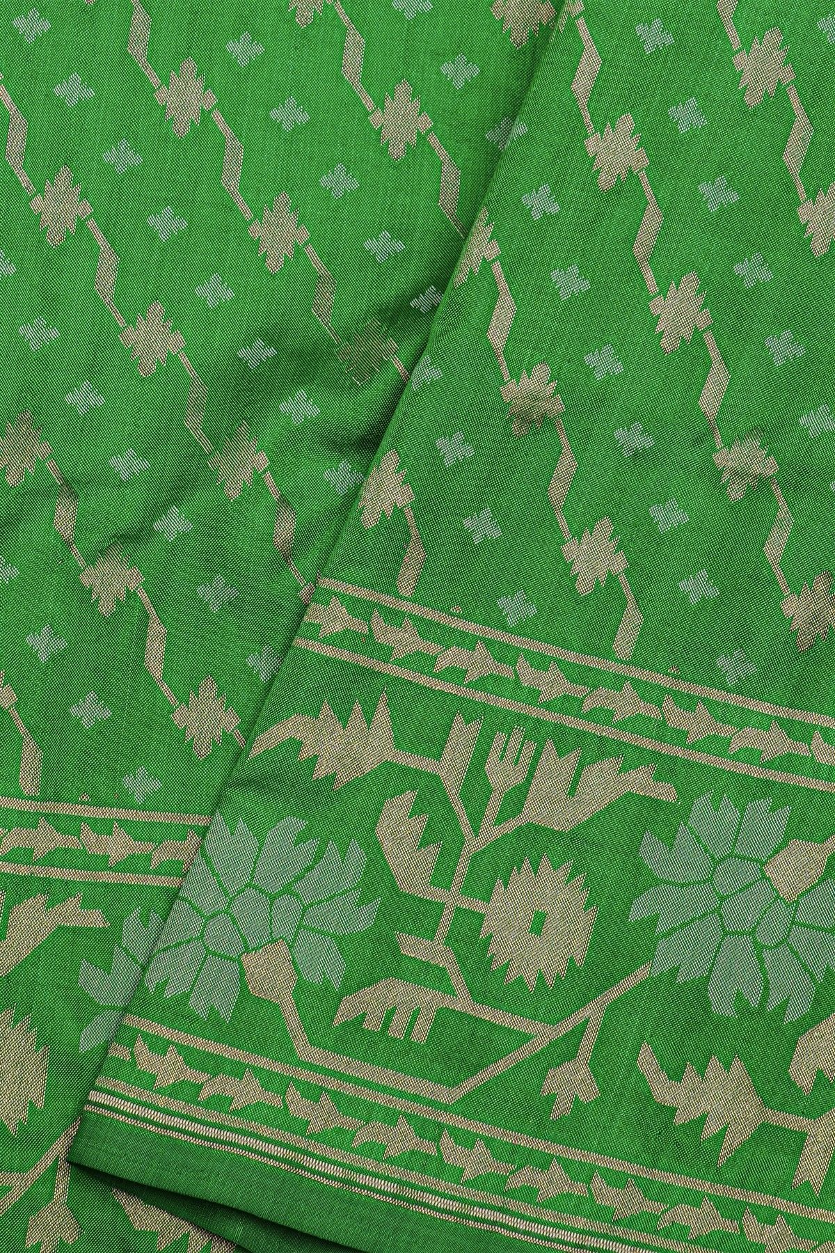 Banarasi Silk Green Saree