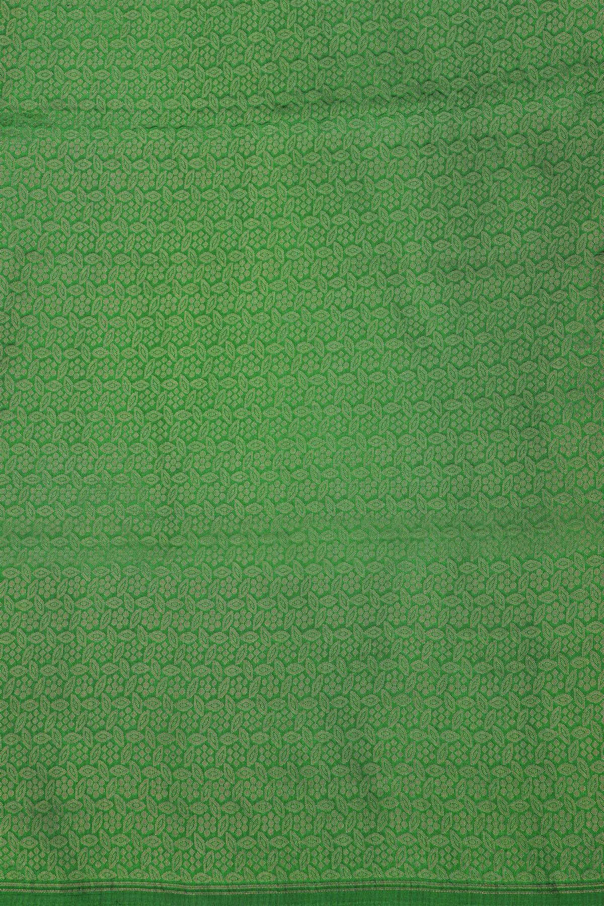 Banarasi Silk Green Saree