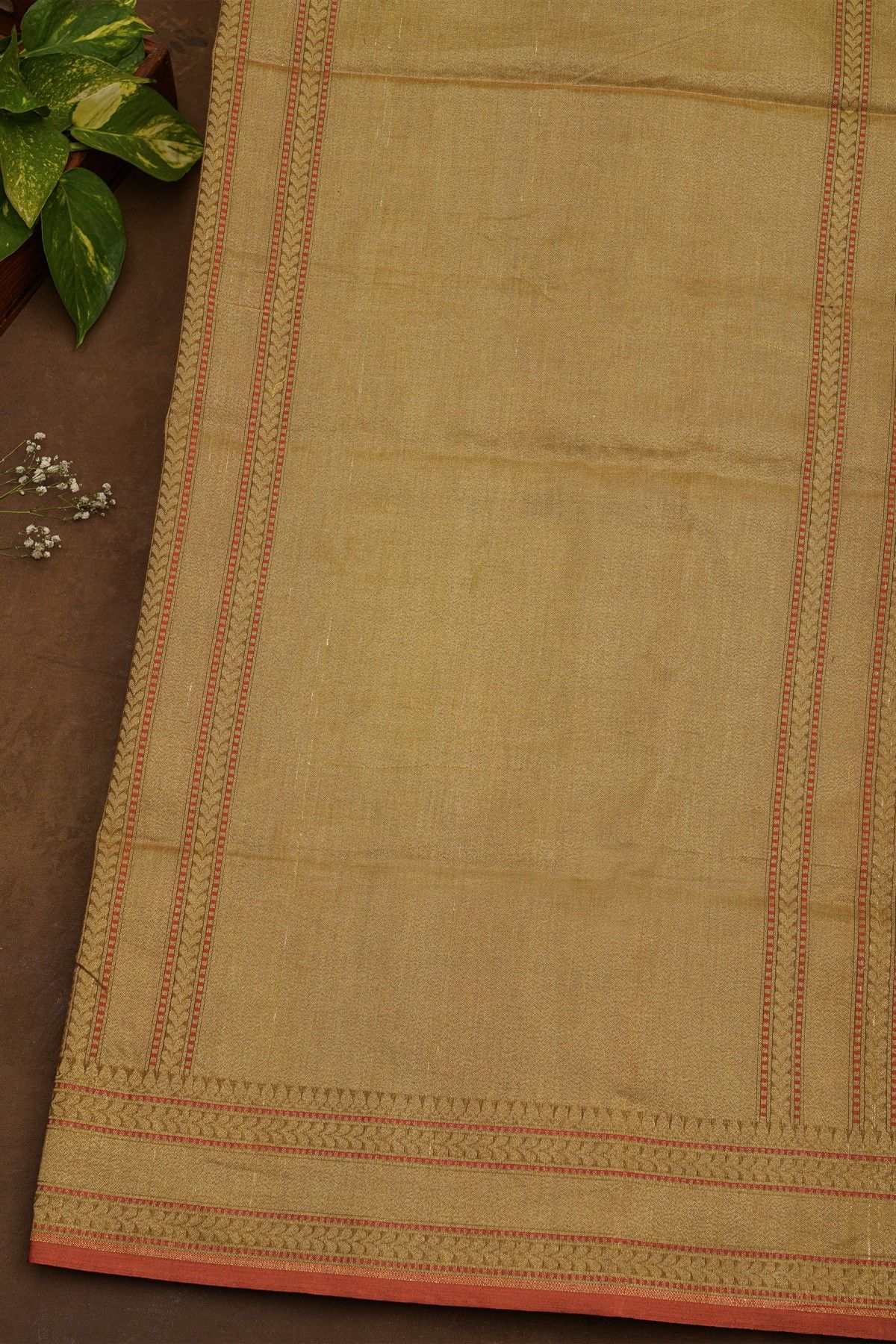 Banarasi Cotton Multi Colour Saree With Kaddi Pallu