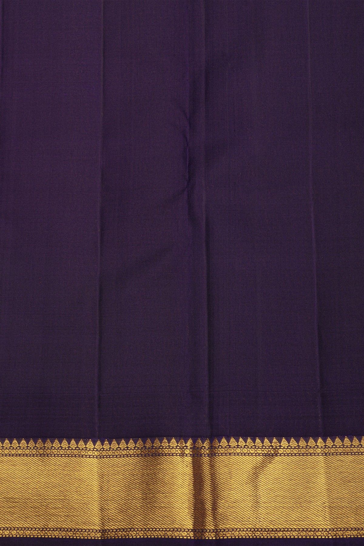 Kancheepuram Pure Silk Pink Saree With Body Florals Kaddi Work Border