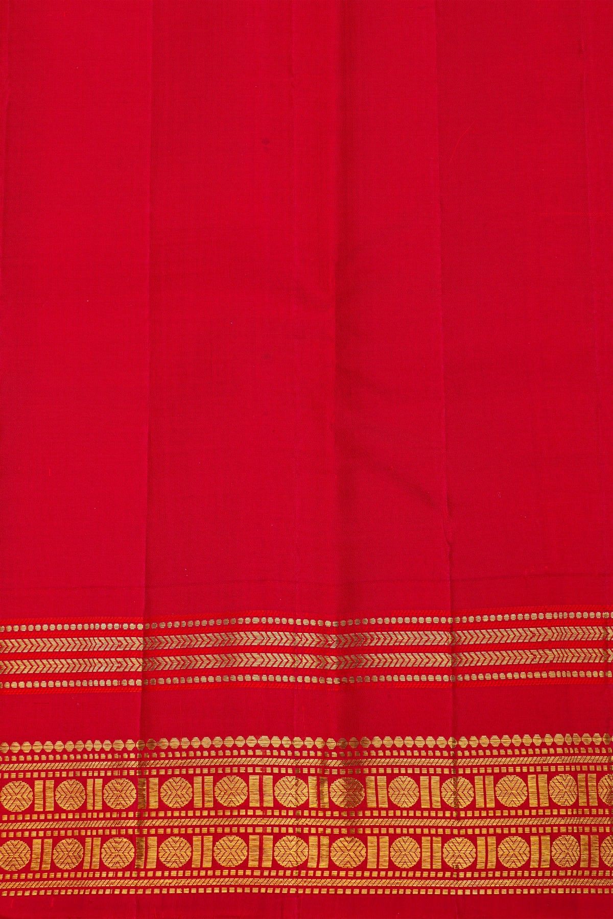 Kancheepuram Silk Multi-Colour Saree With Zari Body