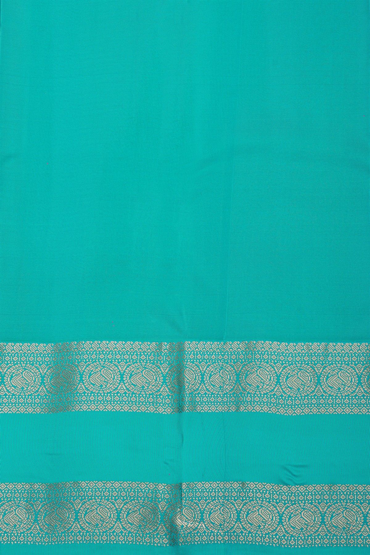 Kancheepuram Silk Wine Saree With Florals And Leaves In Zari Body Gap Border