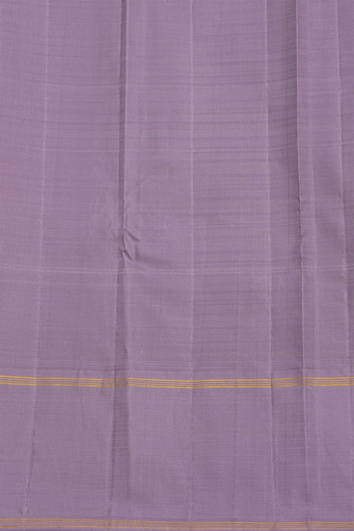 Kancheepuram Silk Mint Green Saree With Multi Checks Kuttu Plain Border