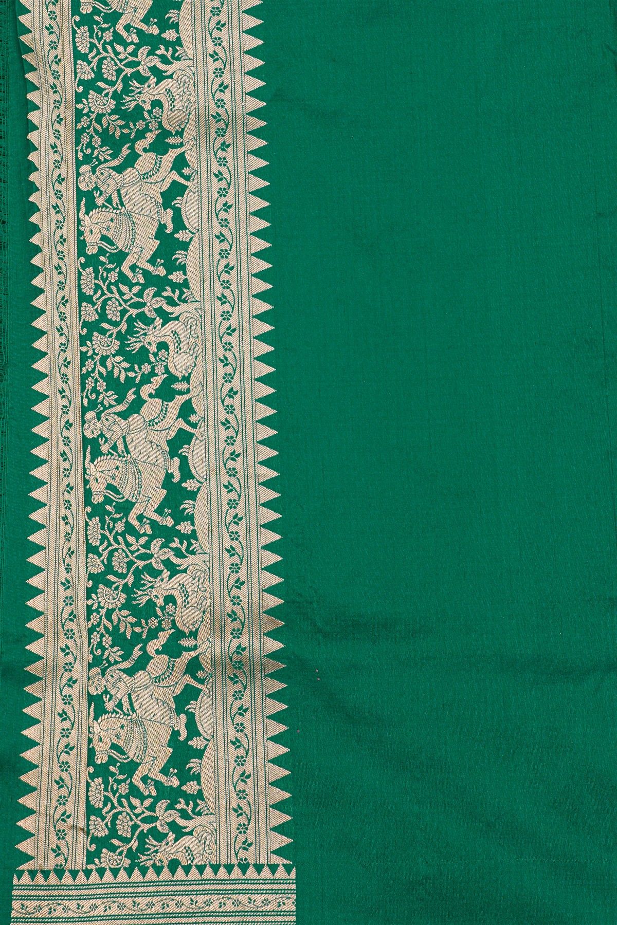 Banarasi Silk Sea Green Saree