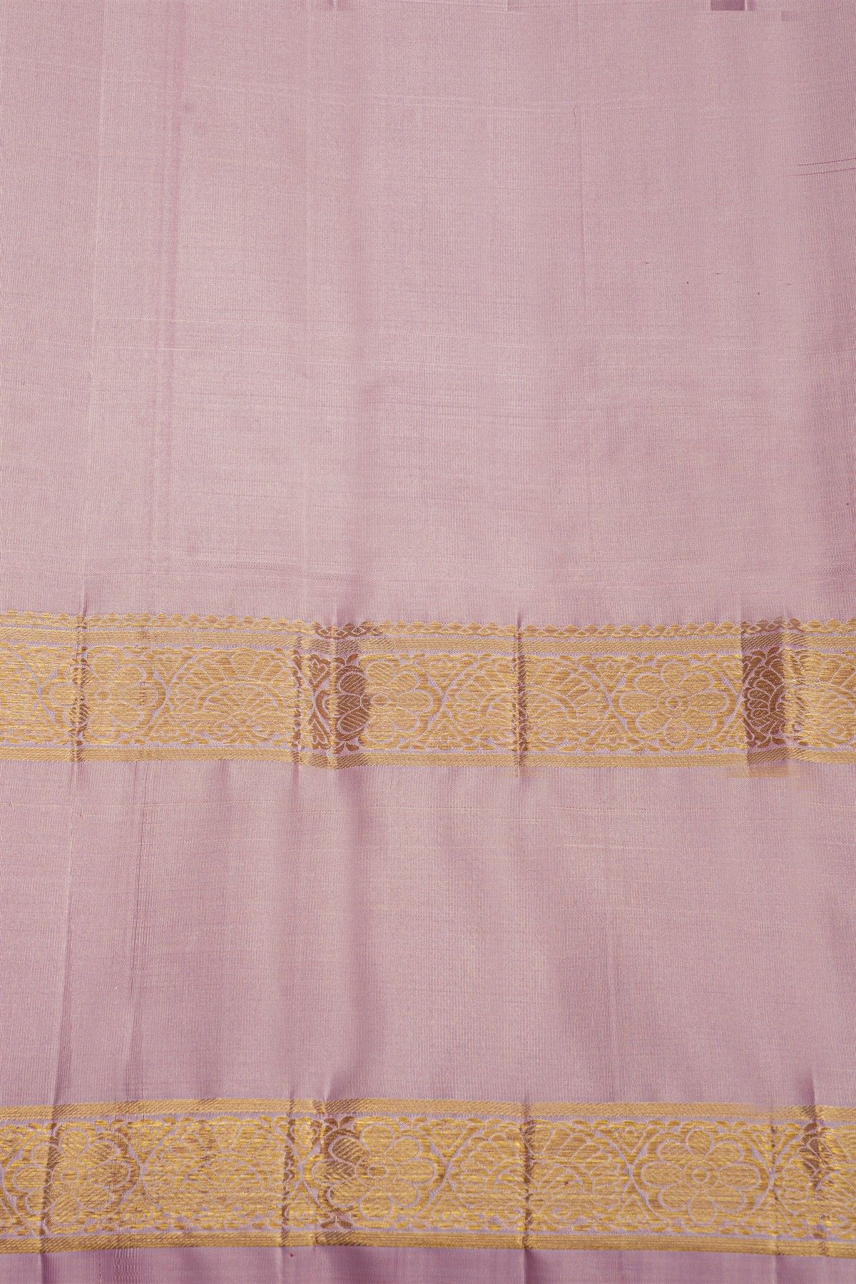 Kancheepuram Silk Wine Saree With Floral Buttis Body And Contrast Florals In Gap Border