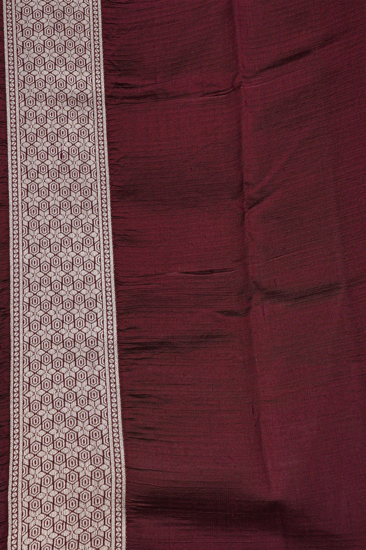 Fancy Matka Silk Bottle Green Saree