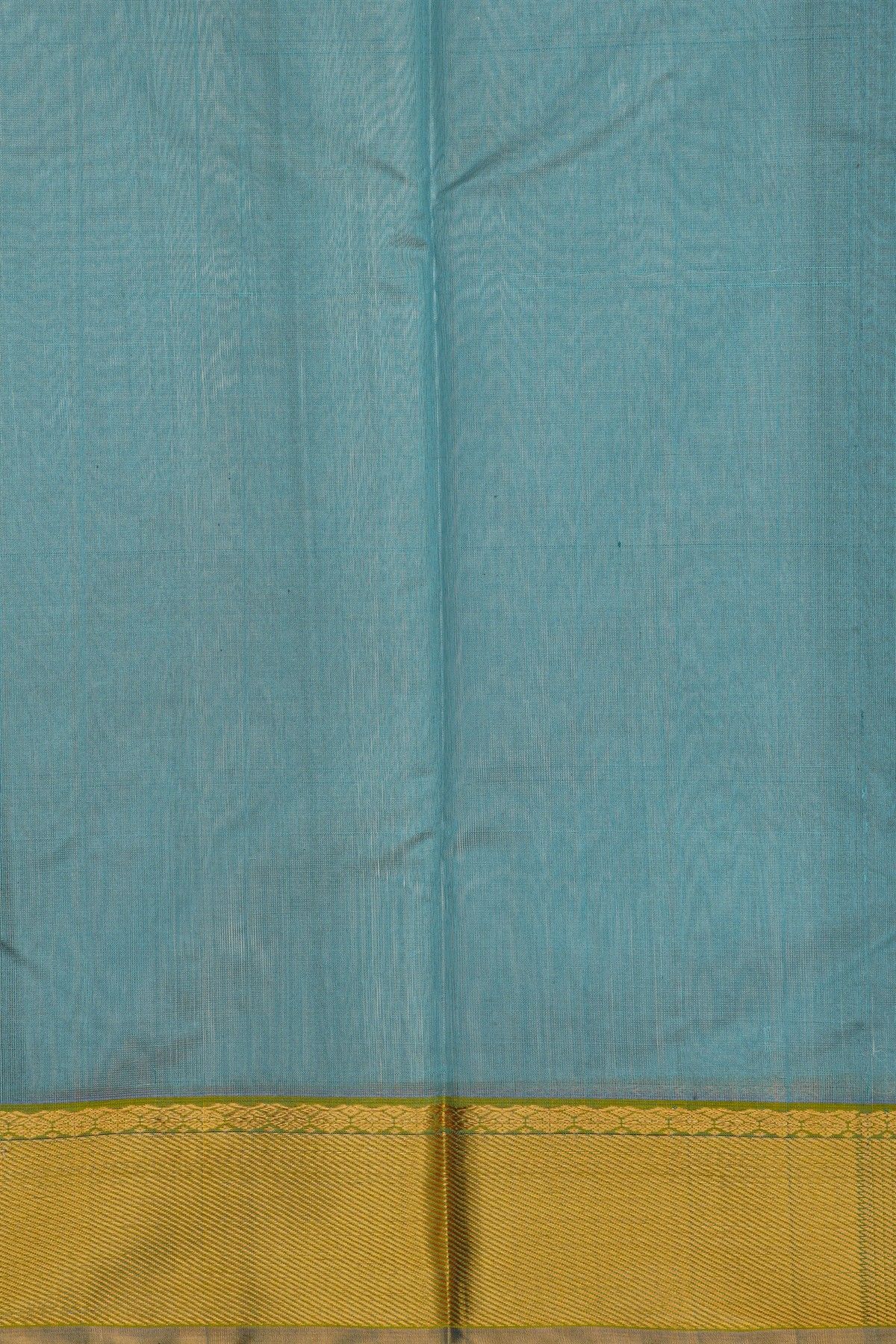 Chanderi Silk Ice Blue Saree With Meenakari Zari Buttis