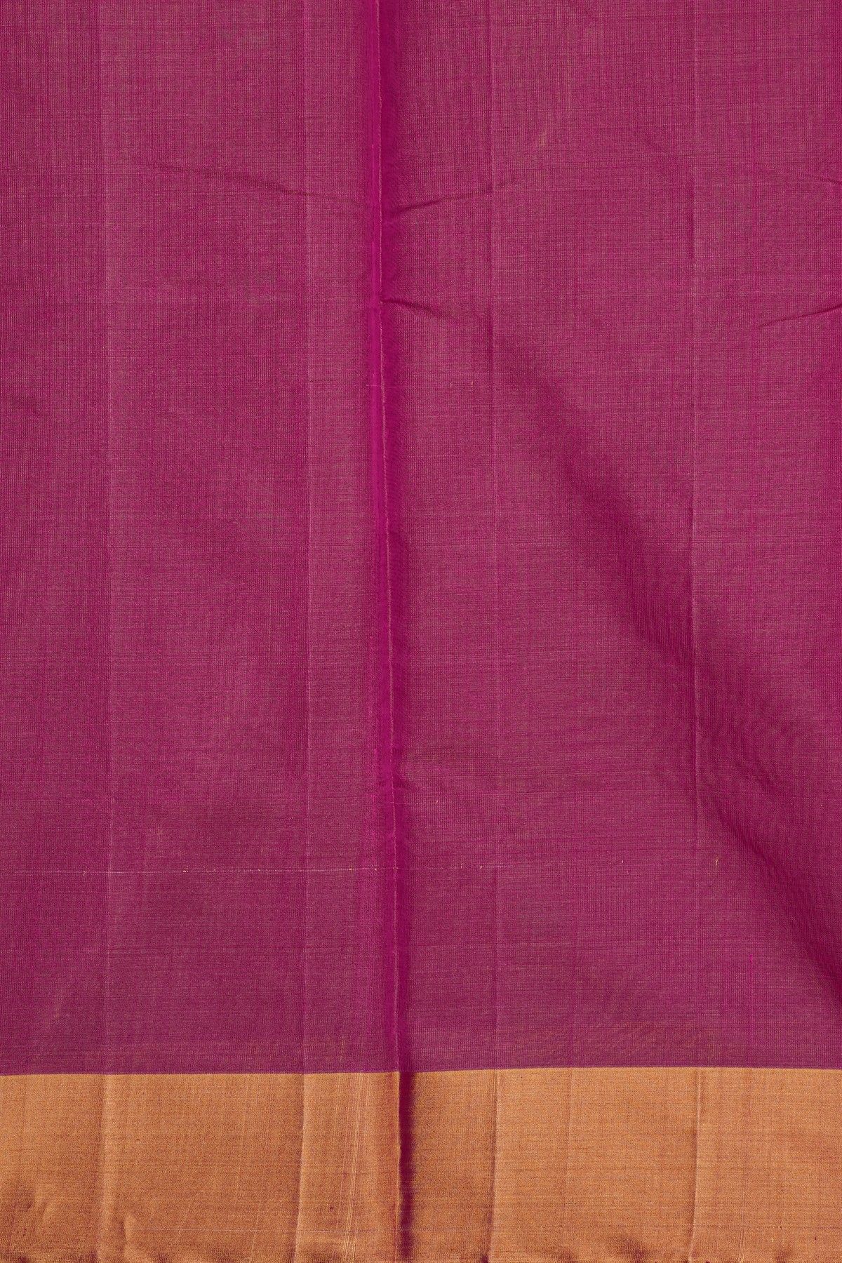 Chanderi Silk Purple Saree With Meenakari Floral Zari Buttis And Kaddi Border