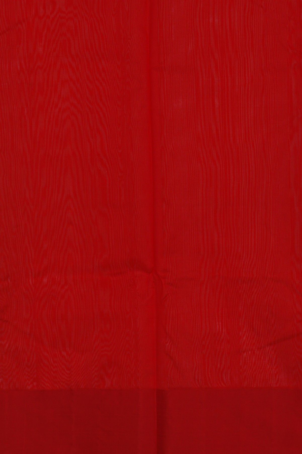 Chanderi Silk Red Saree