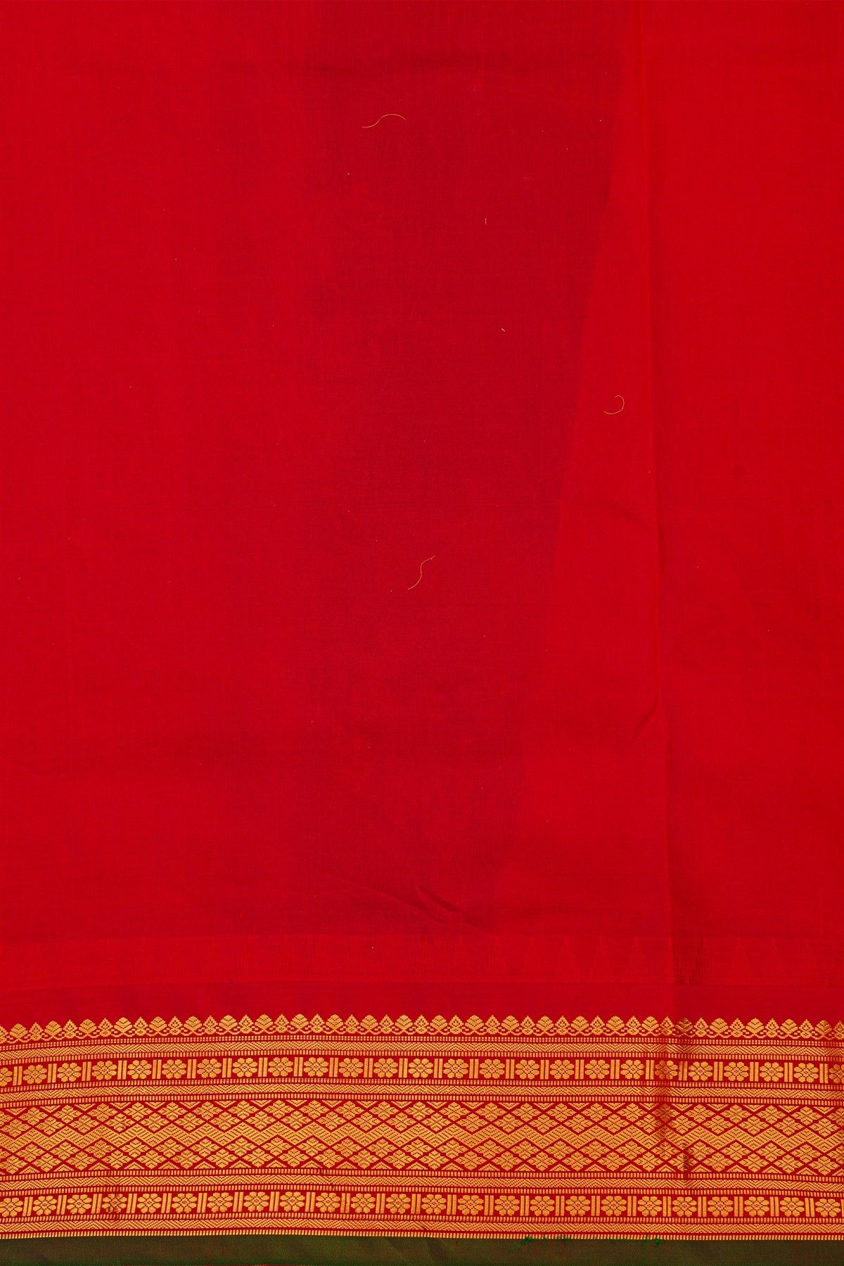 Fusion Kancheepuram Silk Sea Green Saree With Silk Thread Work Body