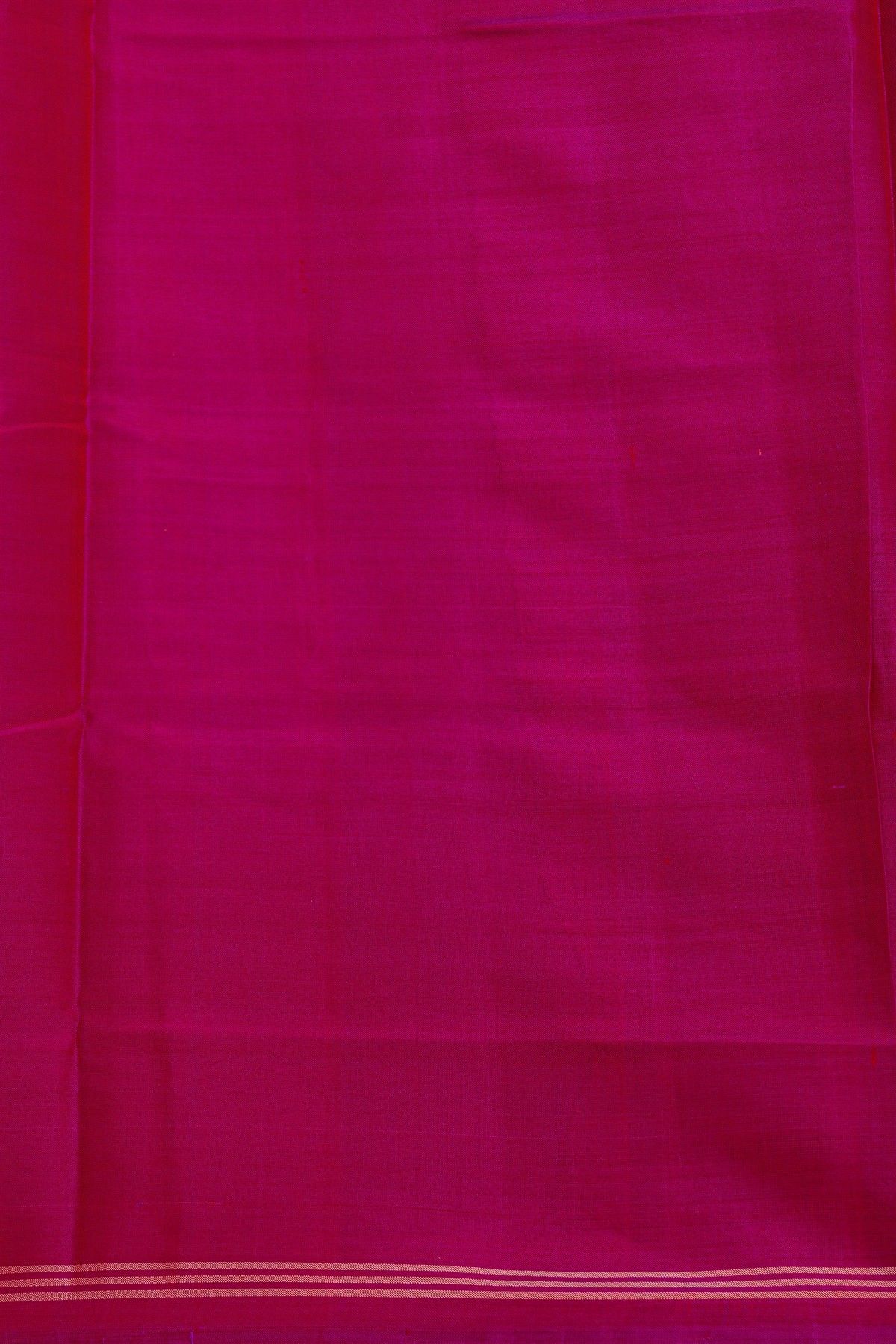Patola Silk Violet Saree With Florals And Leaves Body