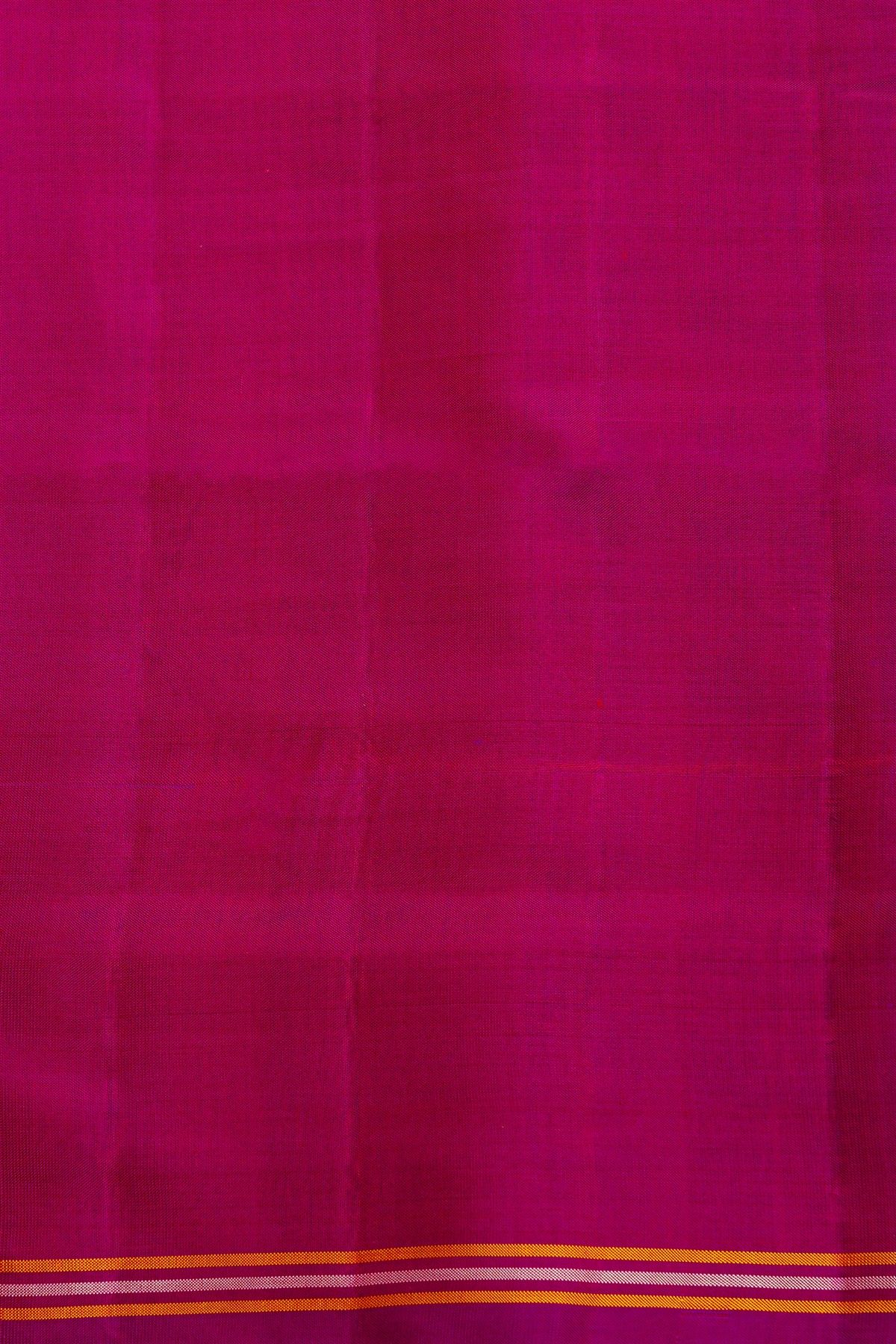 Patola Silk Violet Saree With Peacocks And Elephants Body