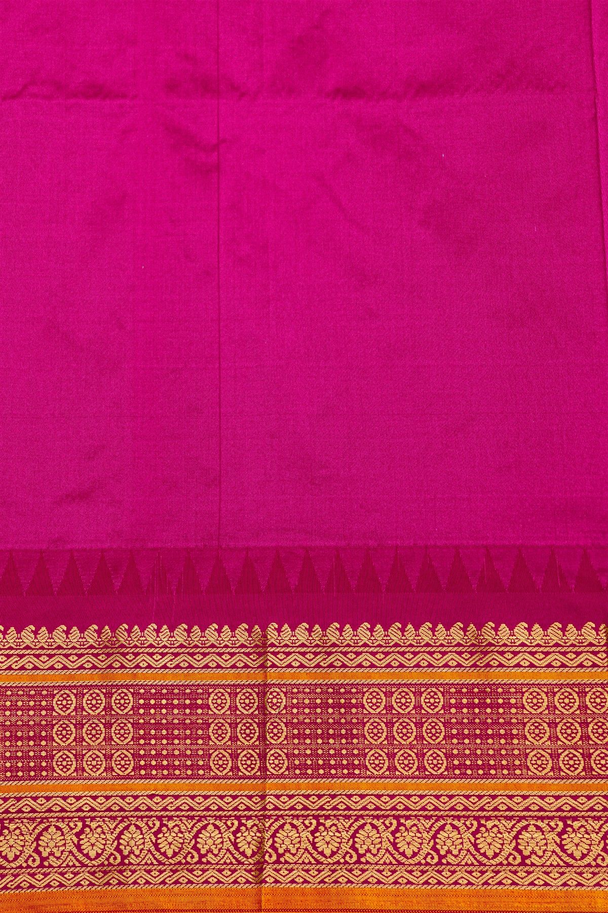 Narayanpet Silk Rani Pink Saree
