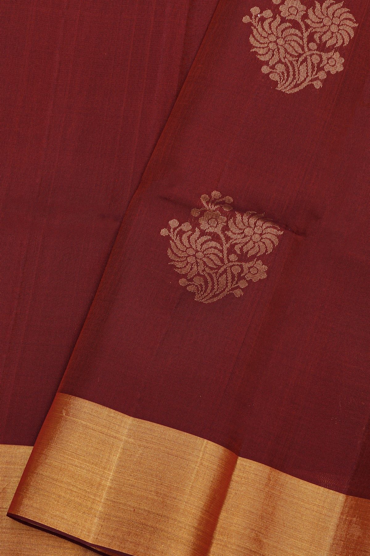 Coimbatore Silk Maroon Saree