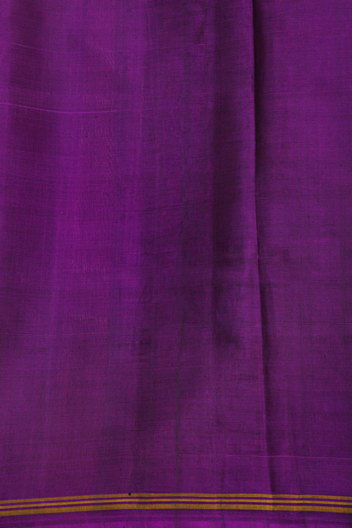 Patola Silk Purple Saree With All Over Animals