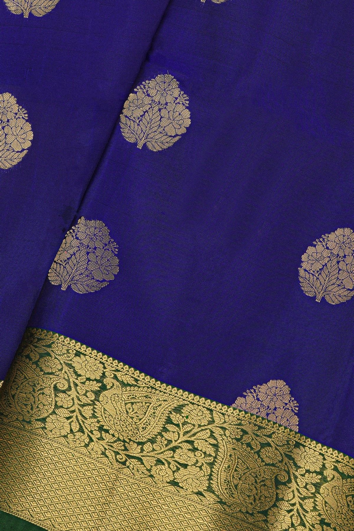 Coimbatore Silk Royal Blue Saree