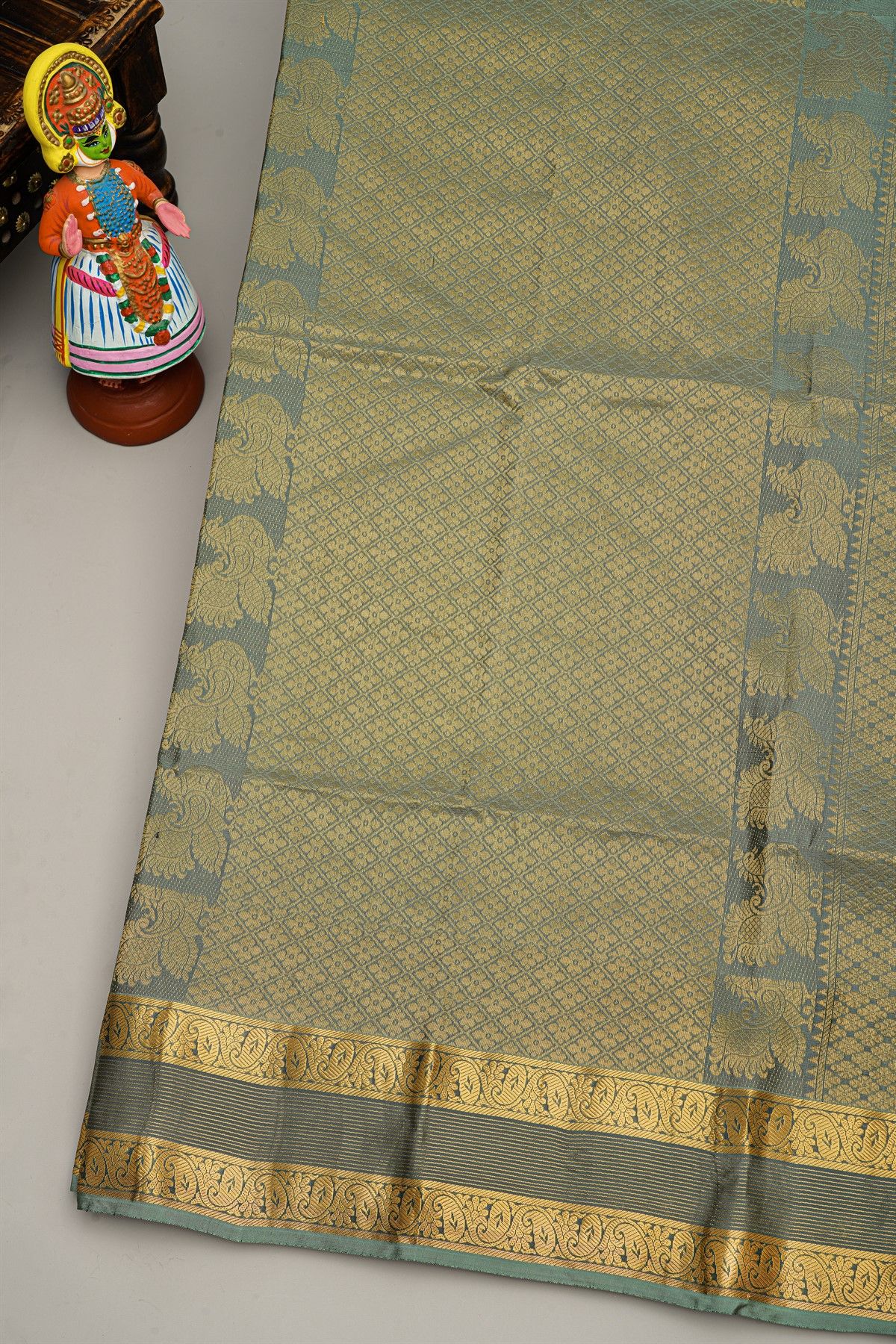 Coimbatore Silk Royal Blue Saree
